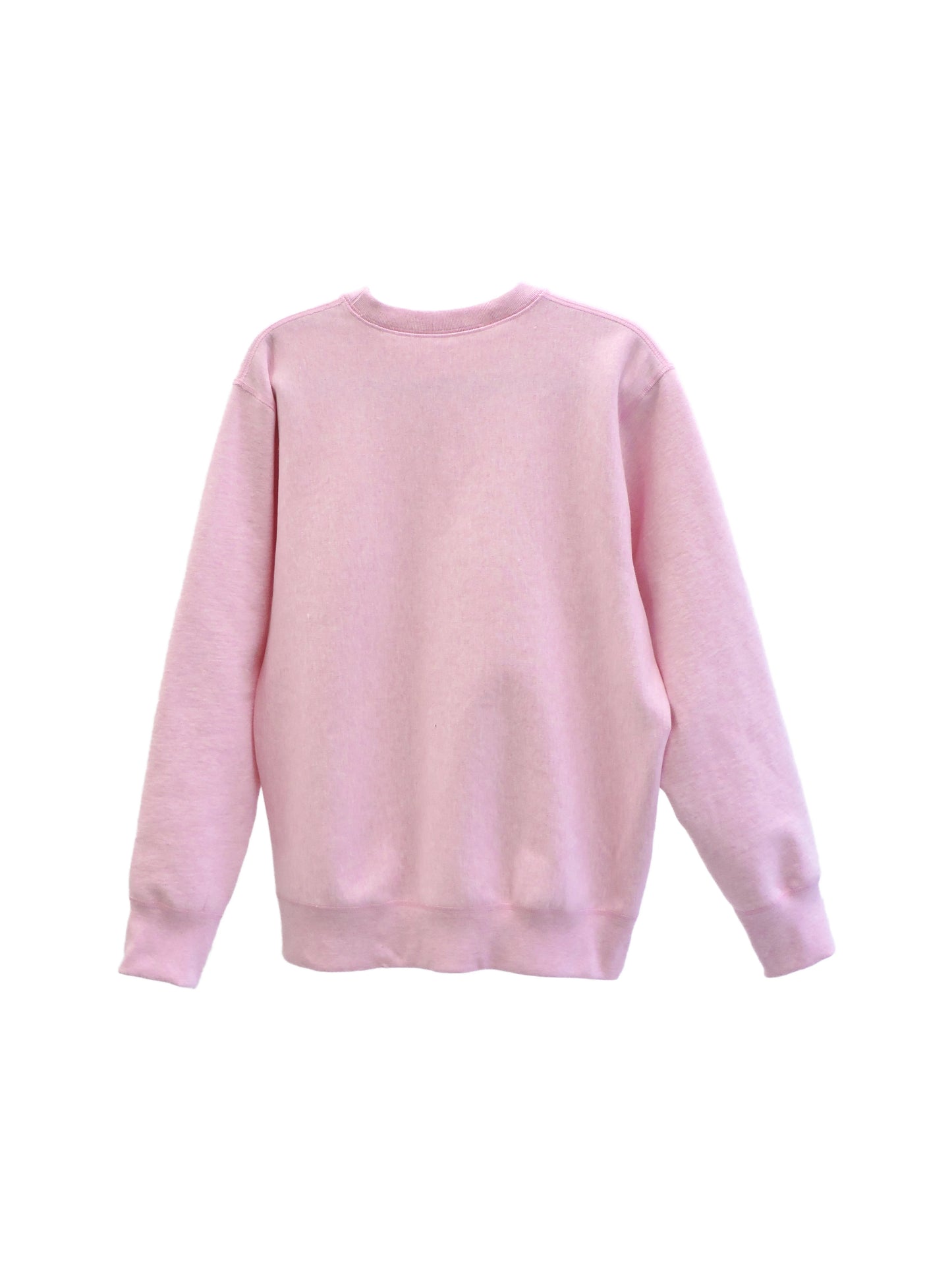 Back of Heather Pink Hoodie