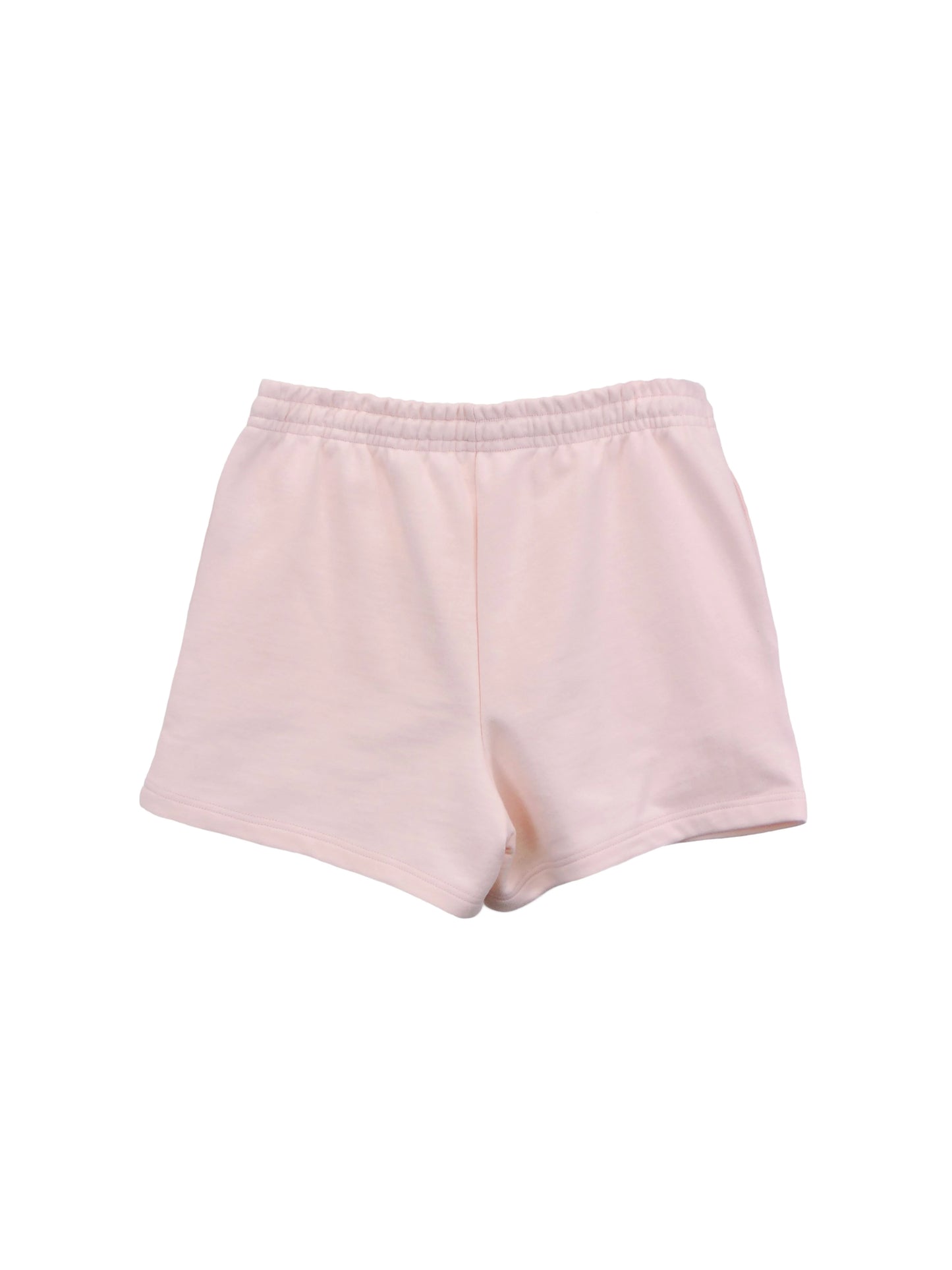 Back of Pale Pink Fleece Mini Short