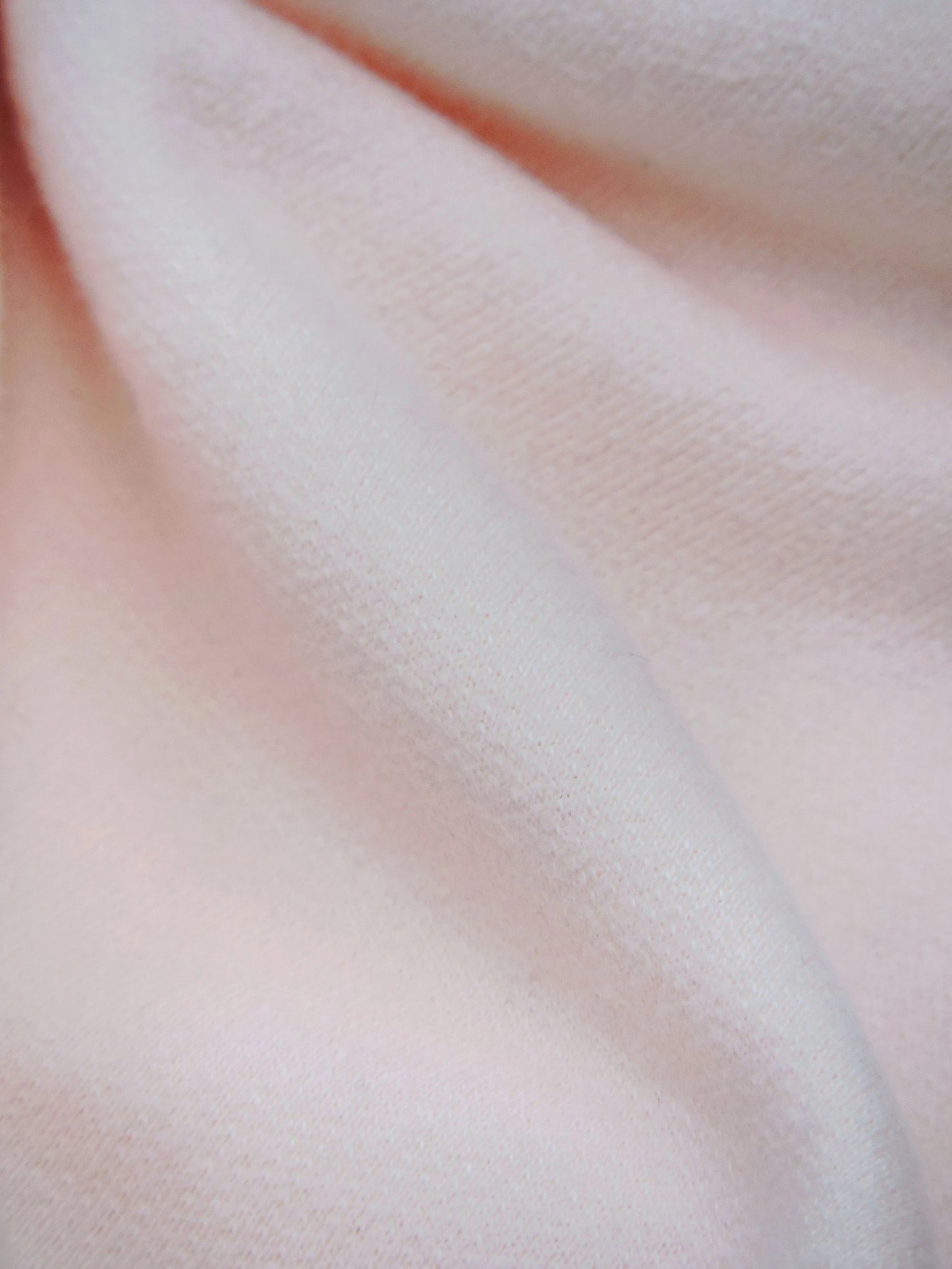 Close up of fleece interior of shorts