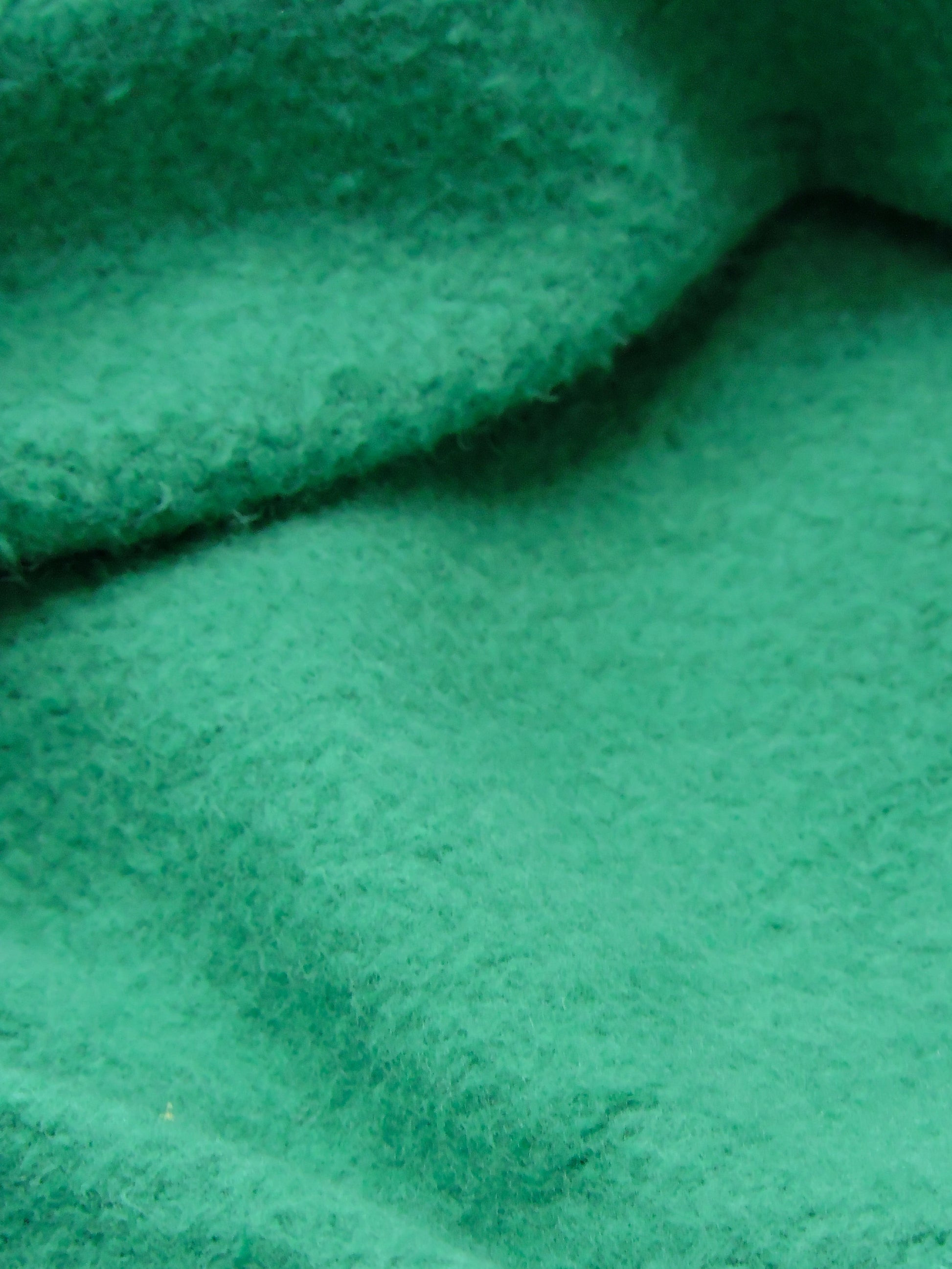 Close up of plushy fleece interior