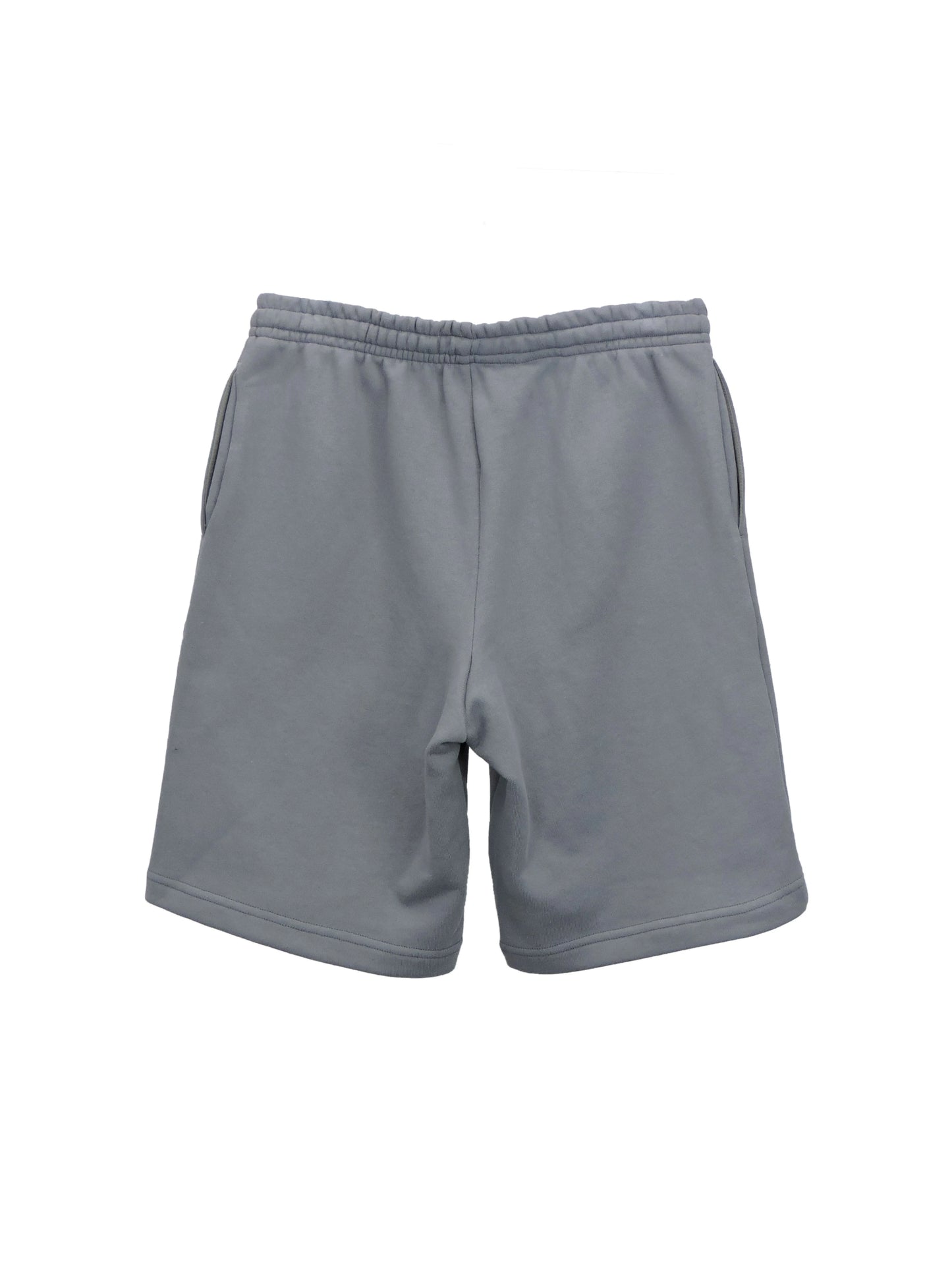 Back of Pebble Grey Long Shorts