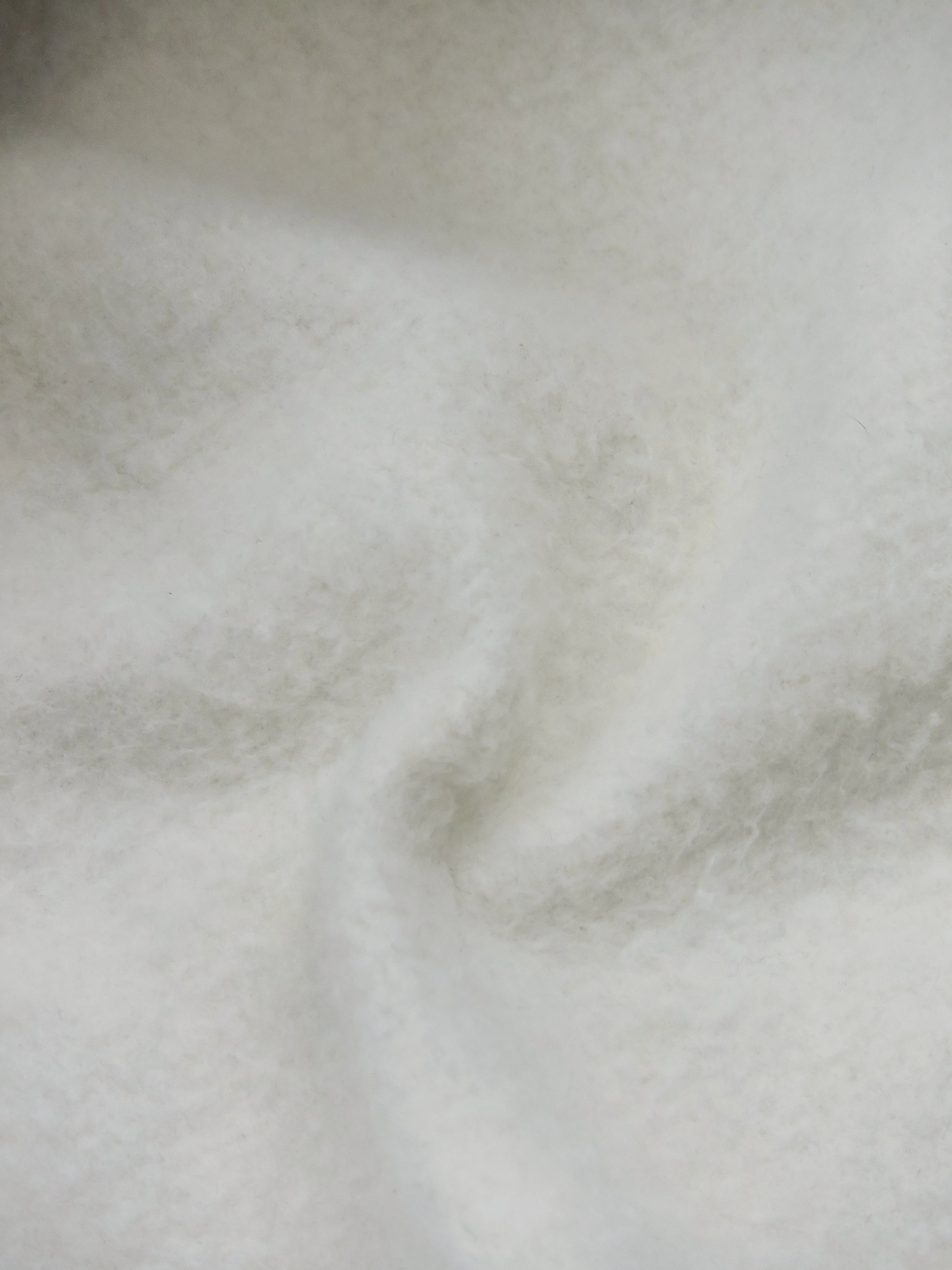 Close up of plushy fleece interior