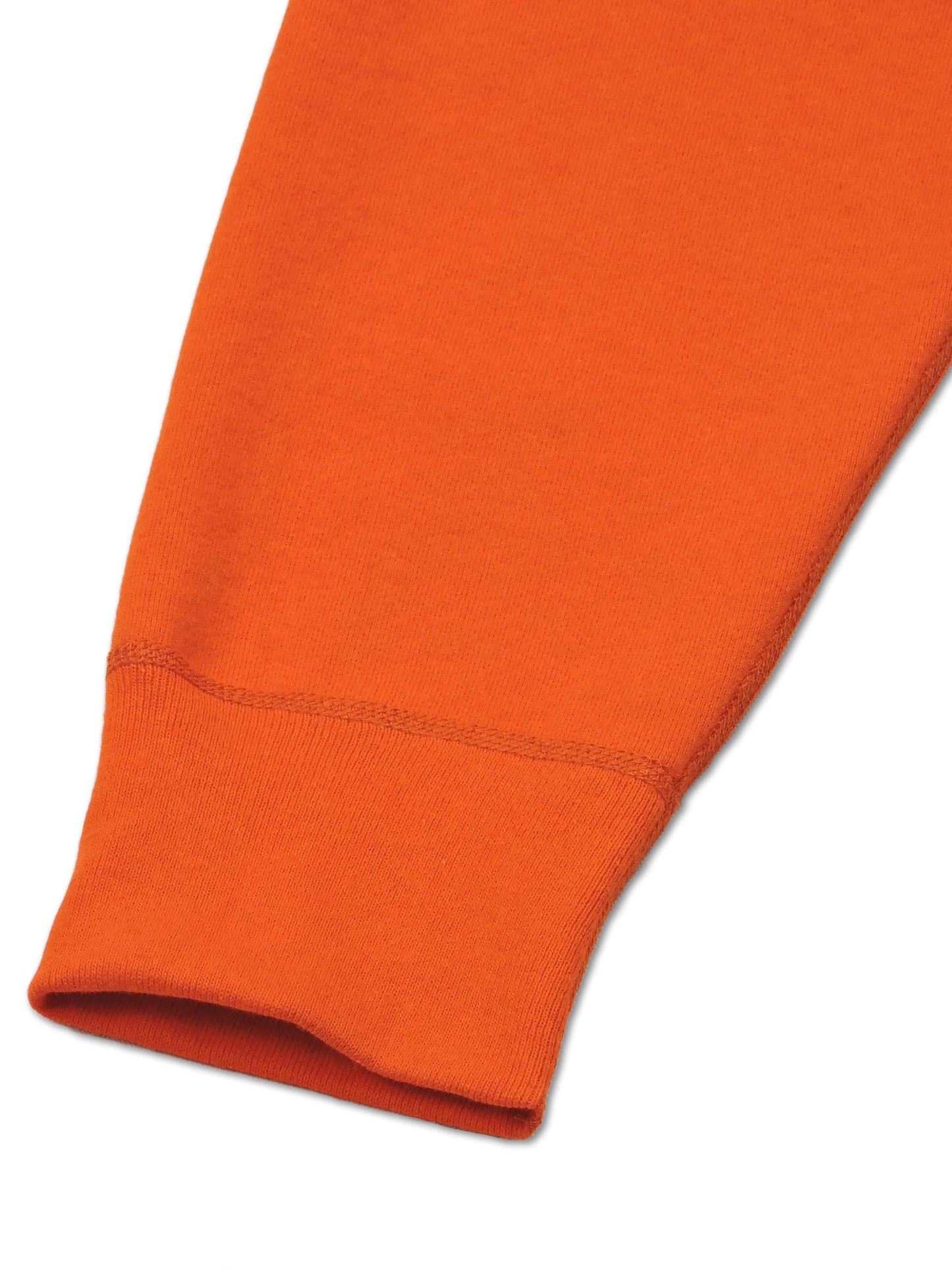Close up of Crewneck cuffs