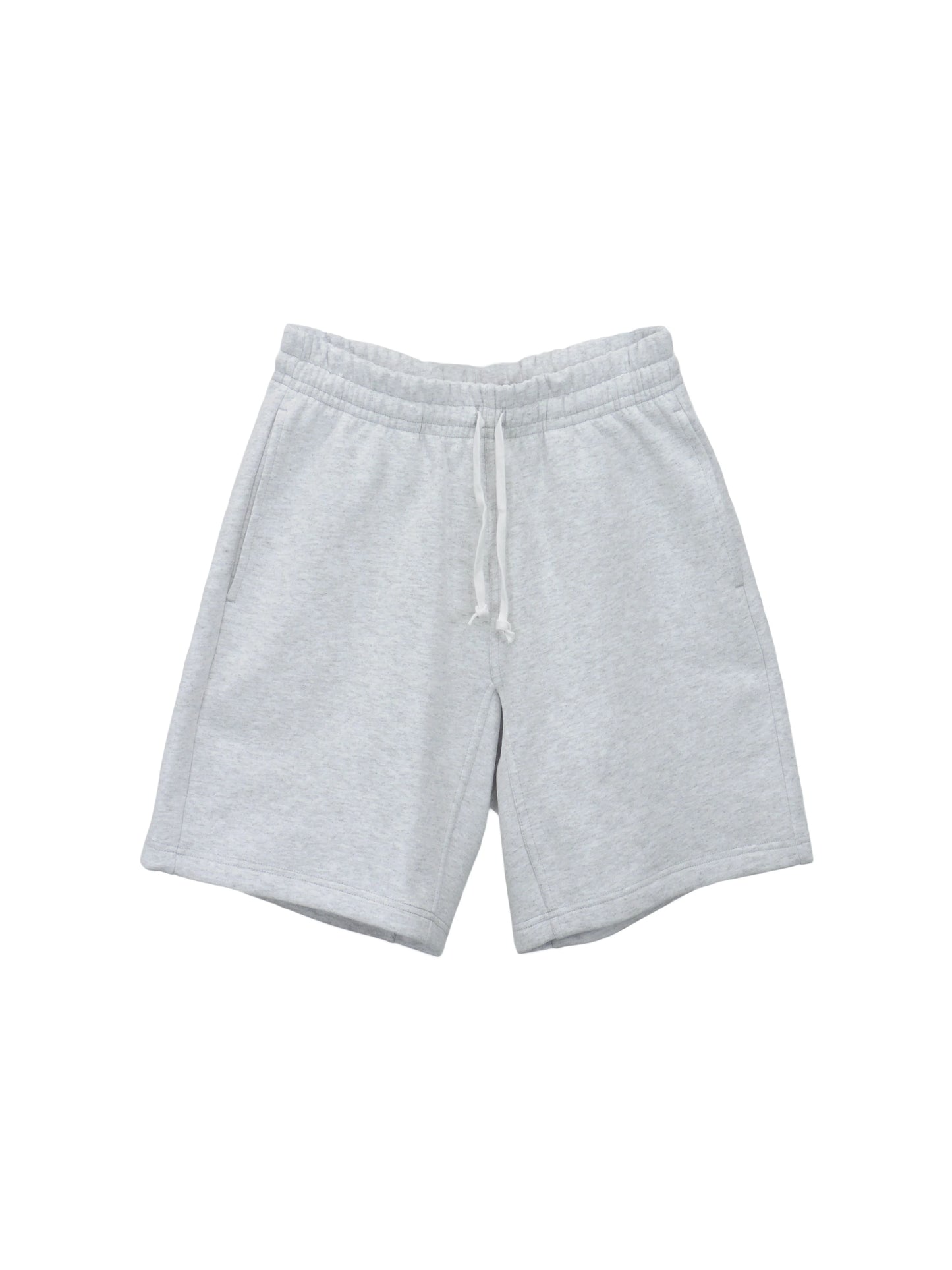 Ice Grey Heavy Fleece Street Short with Drawstrings