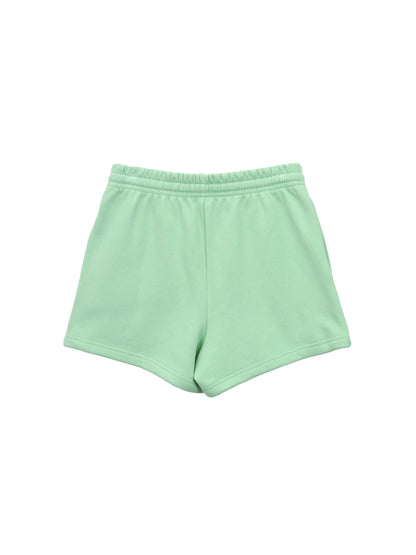 Back of Mint Green Mini Shorts