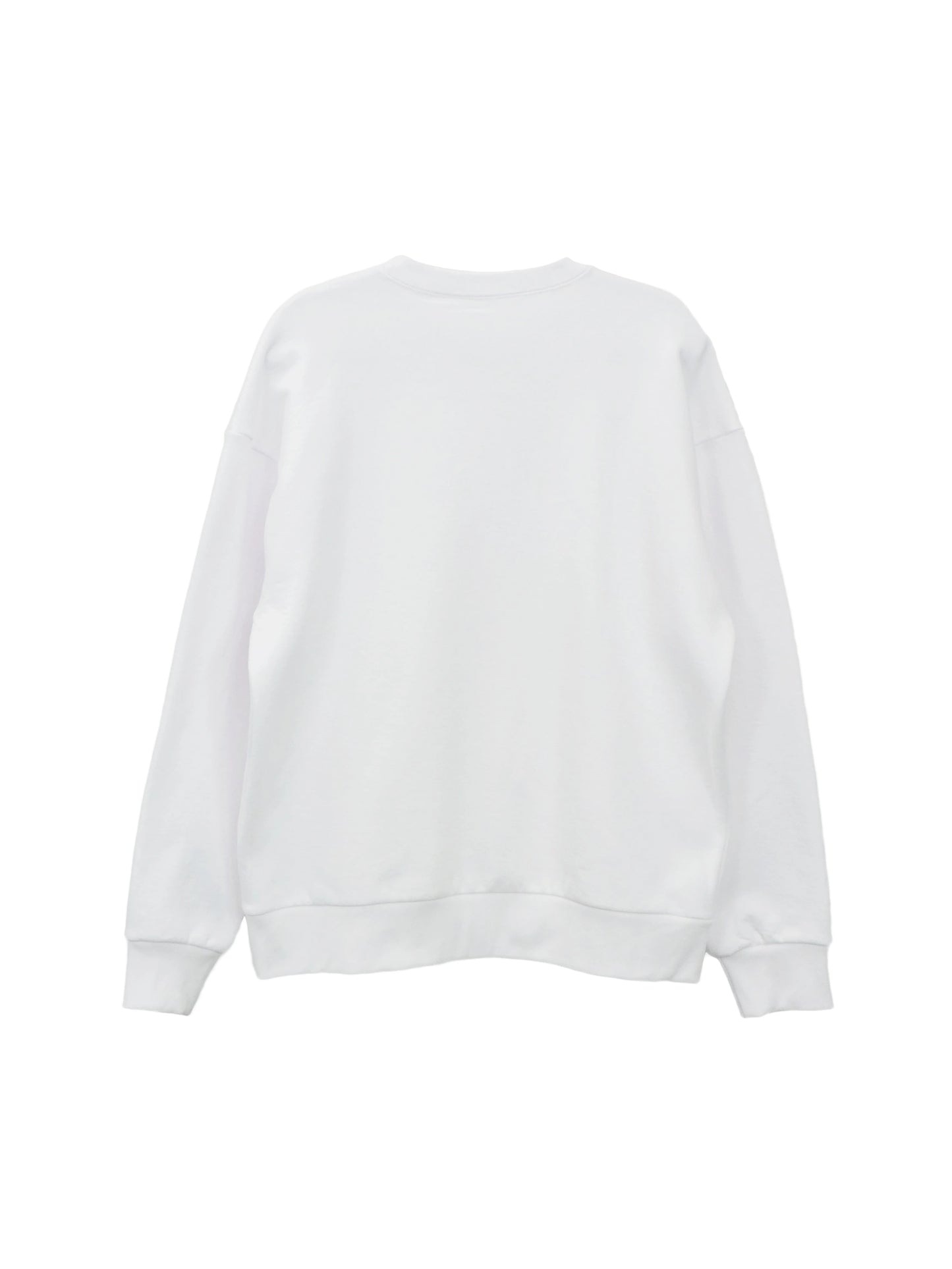 Park Crewneck Sweater - White Heavy Fleece