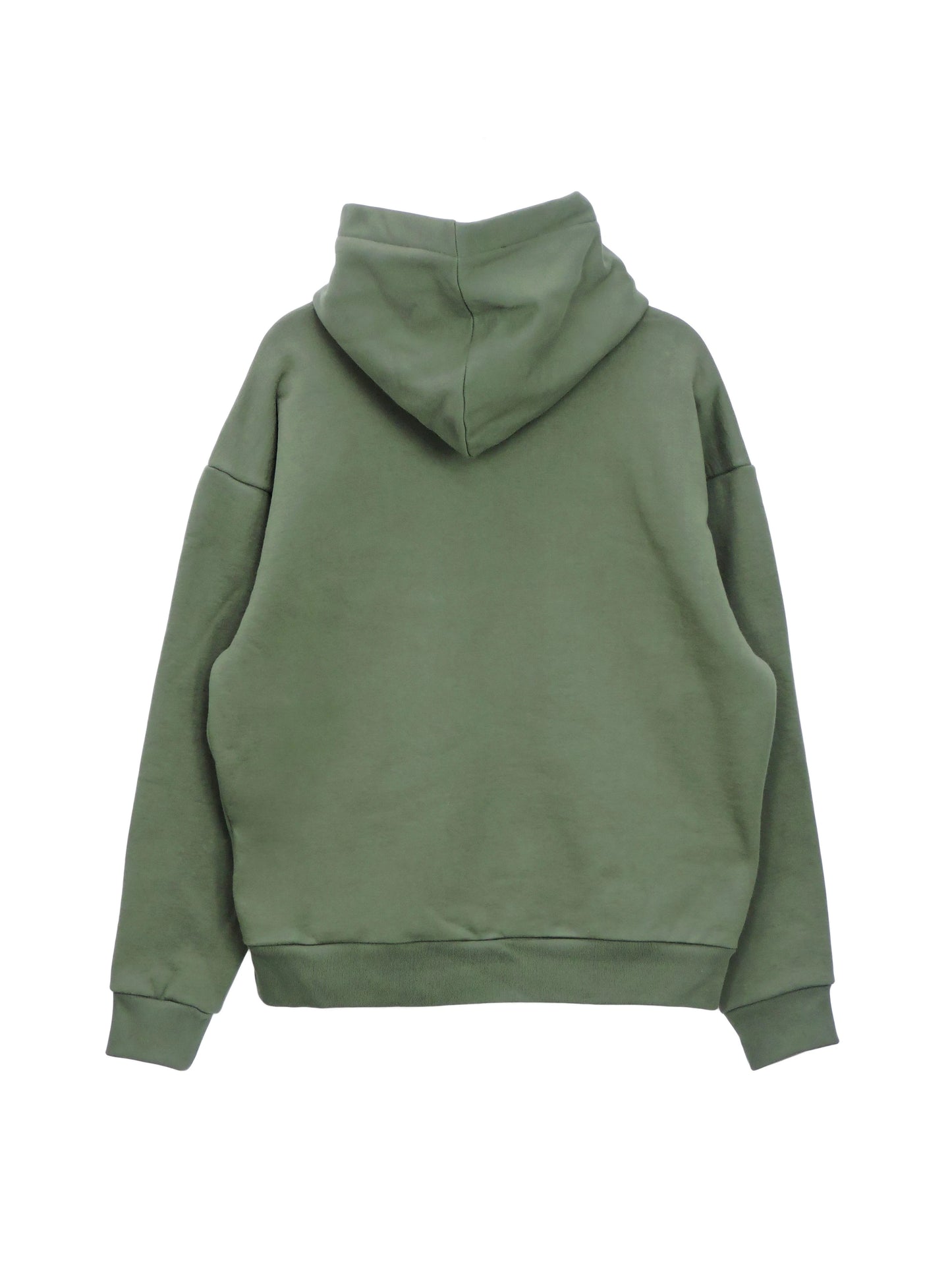 Back of Olive Green Fleece