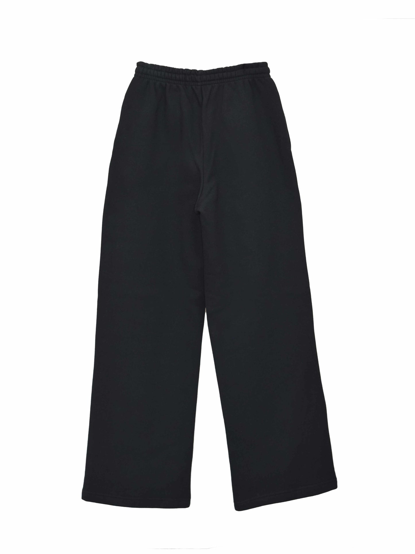Park Straight Leg Sweatpants - Black Heavy Fleece (TALL)