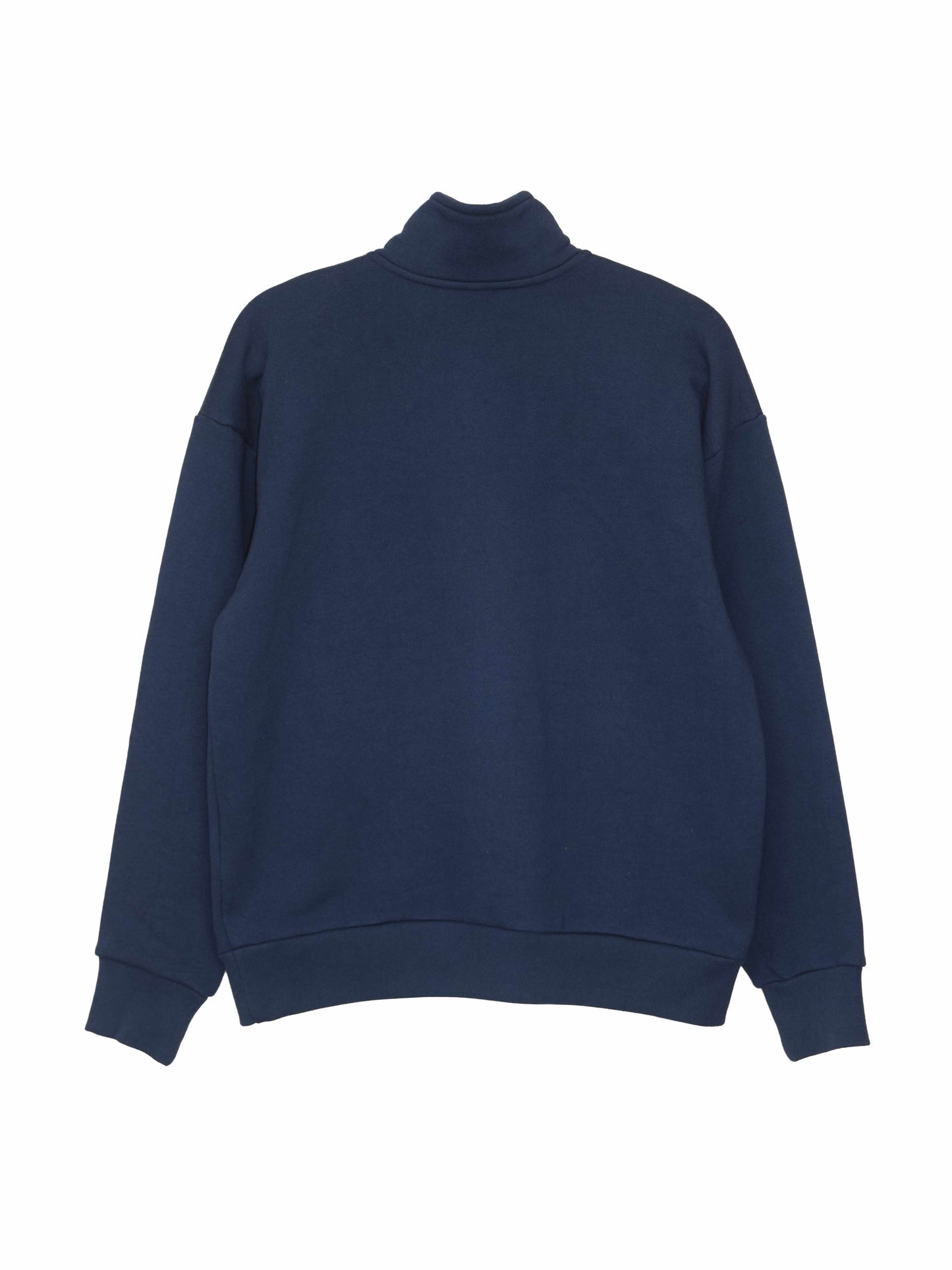 Park Quarter Zip Sweater - Navy Heavy Fleece