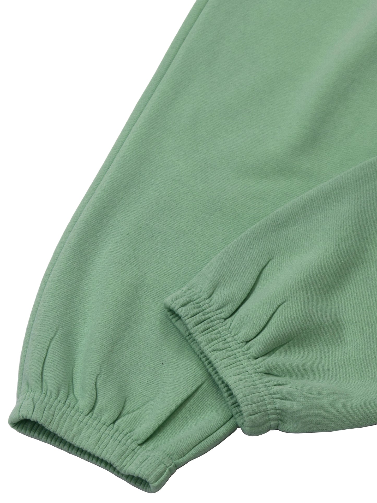 Close up of loose fitting ankle cuffs
