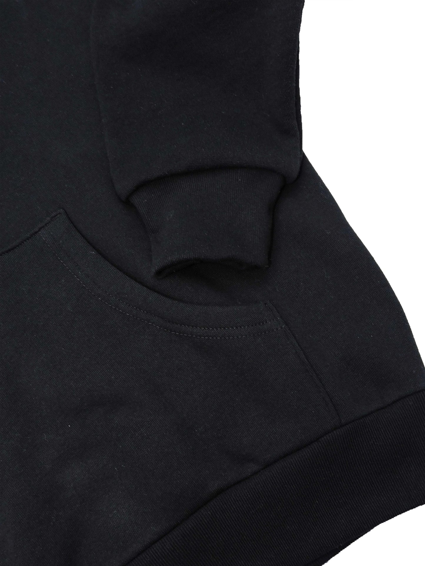 Park Hoodie - Black Heavy Fleece