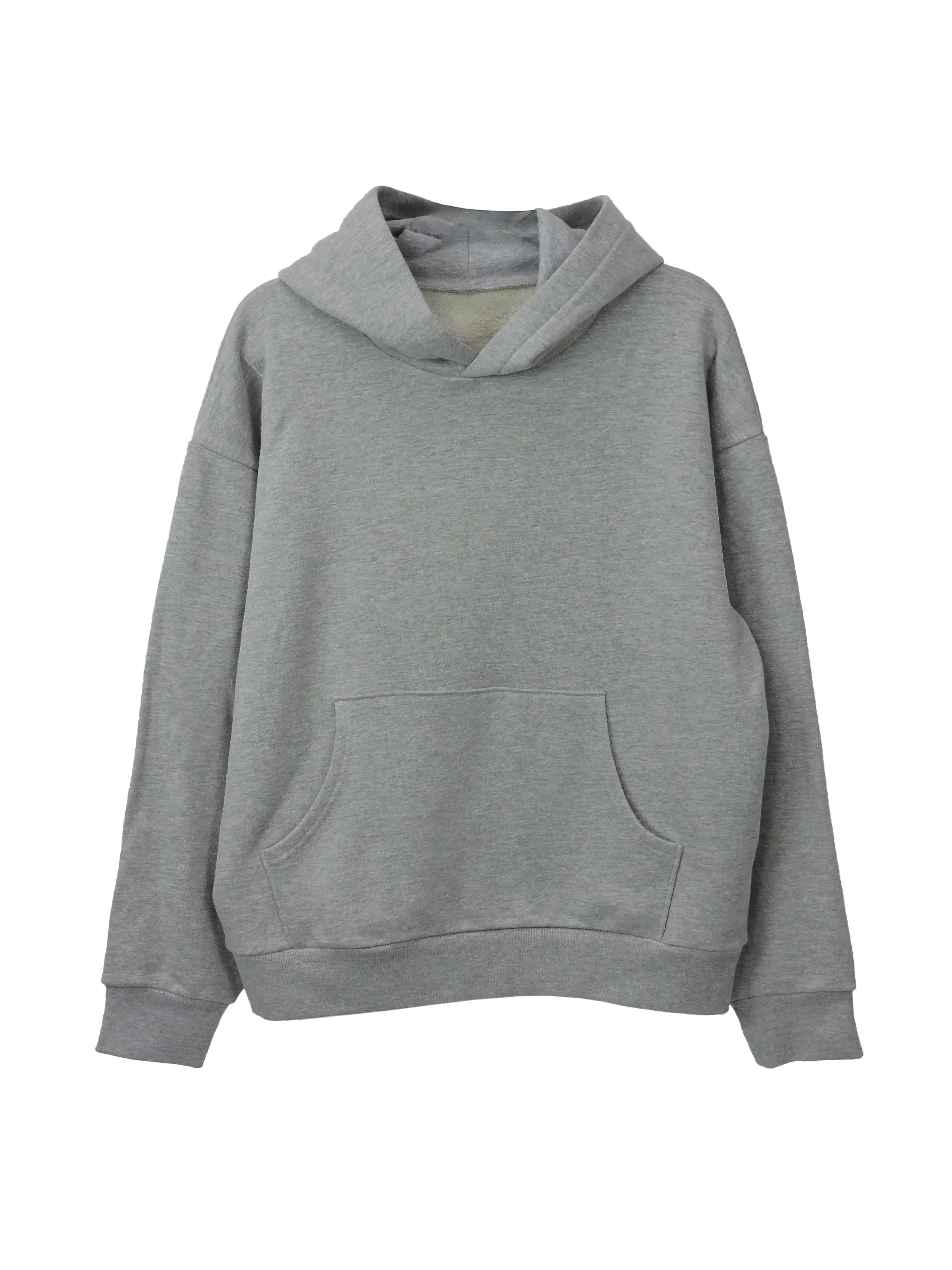 Park Hoodie Heather Grey Fleece Gabe Clothing