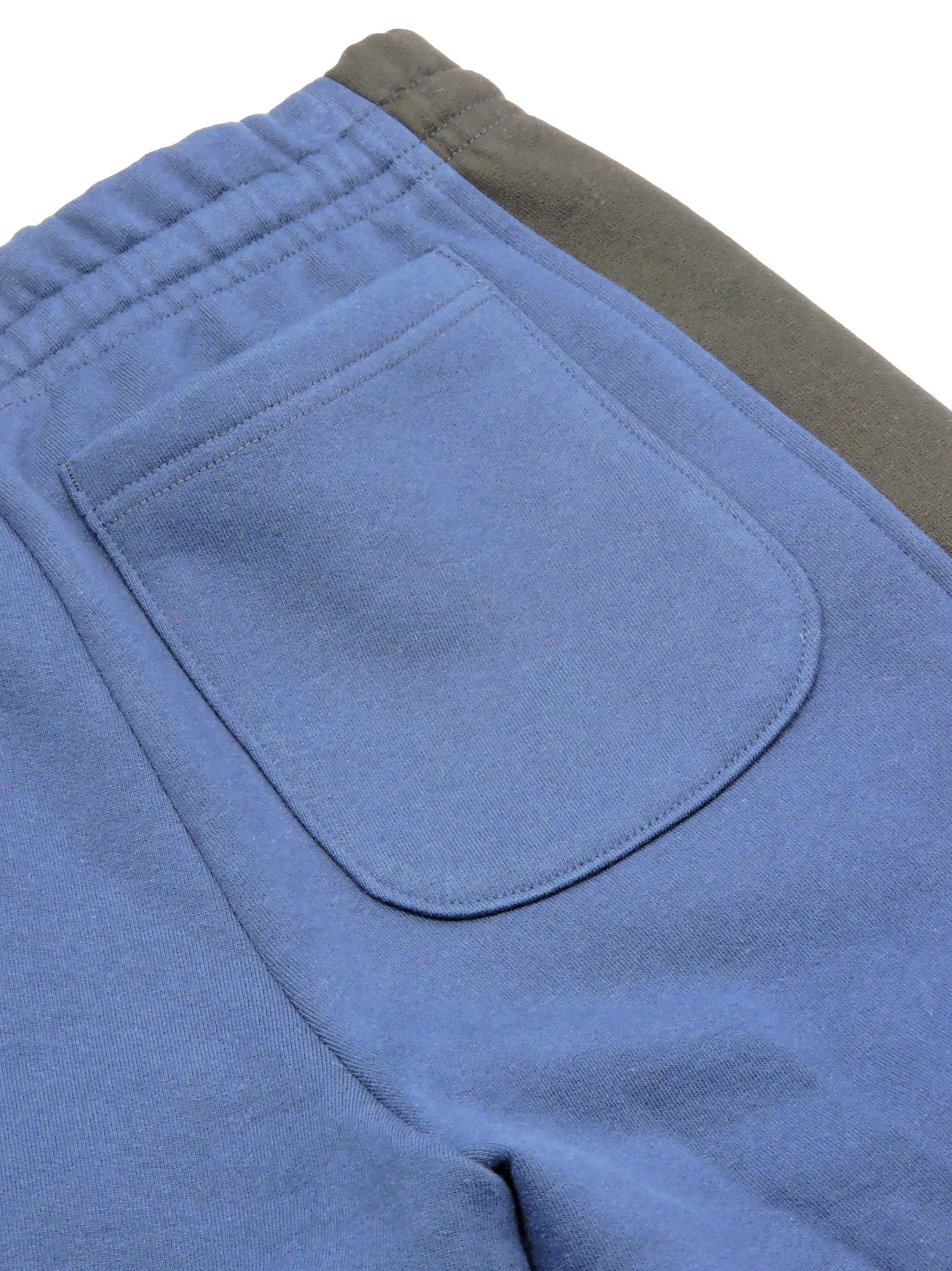 Block Joggers - Navy Heavy Fleece