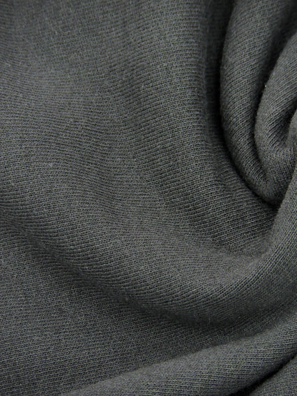 Close up of Fleece Material, showing heavy and thick fabric.