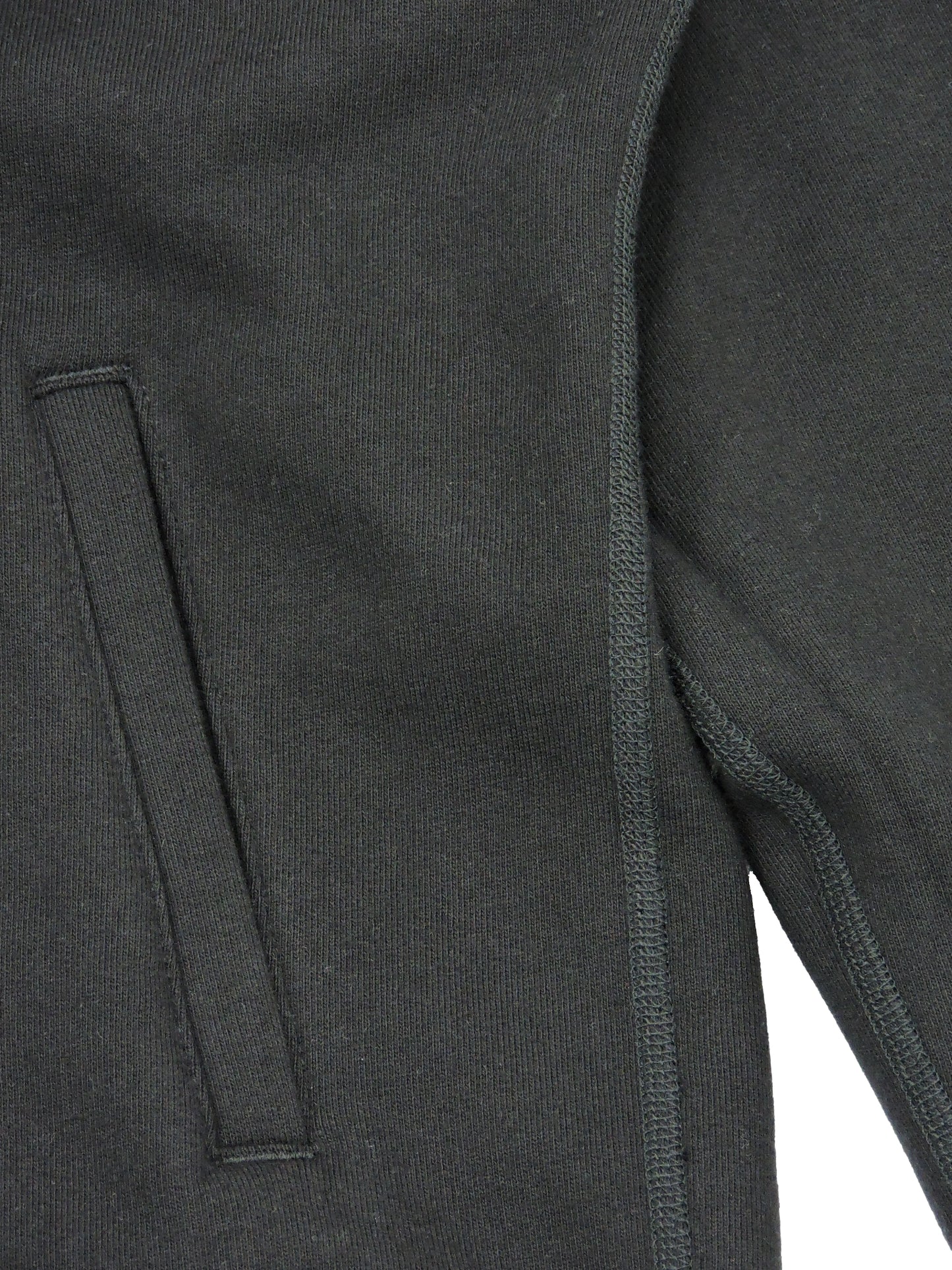 Close up of fleece fabric material