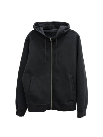 Black Fleece Pullover Hoodie Premium Organic Cotton Gabe Clothing
