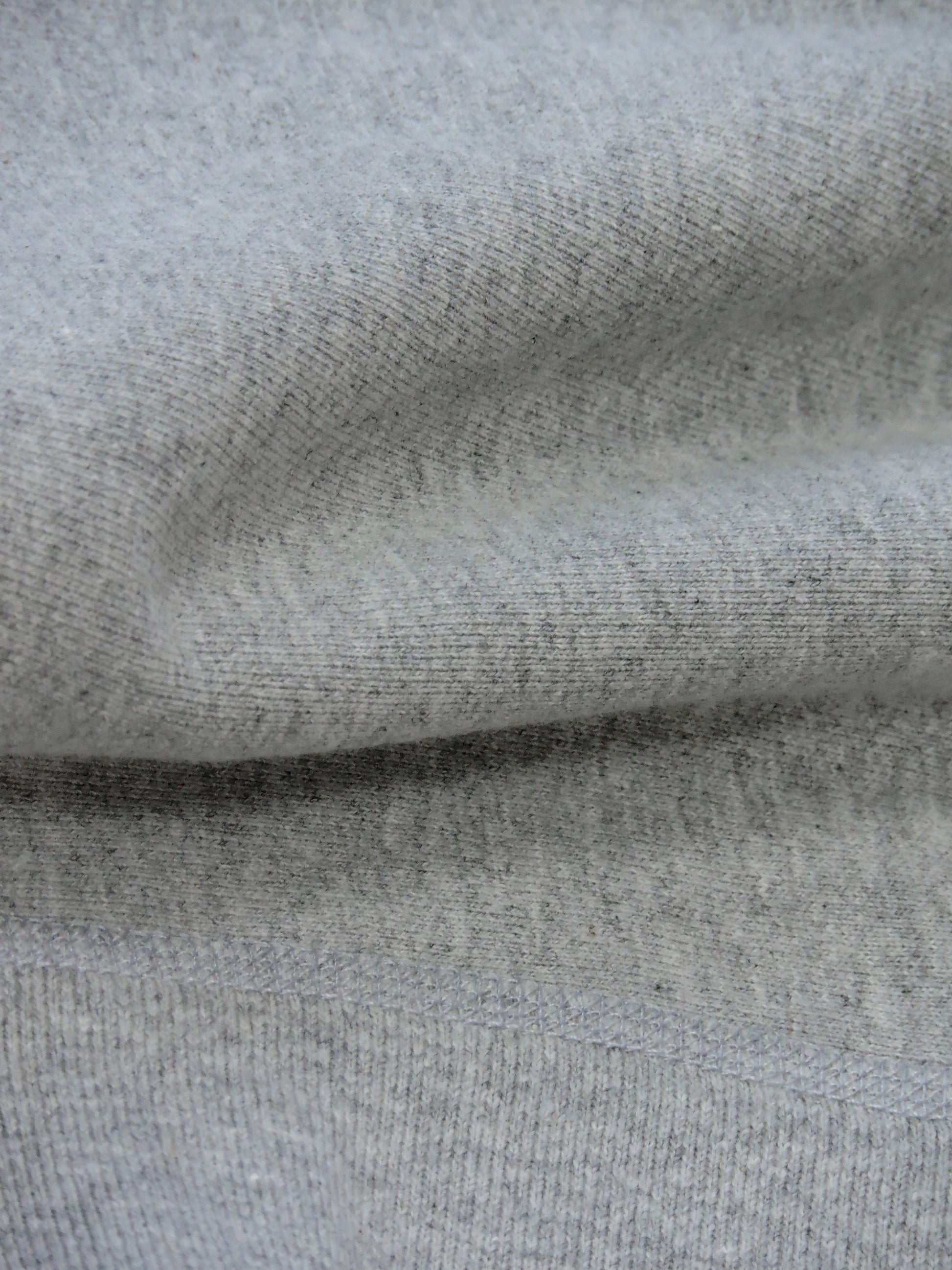 Sweatshirt Fleece in Heather Grey