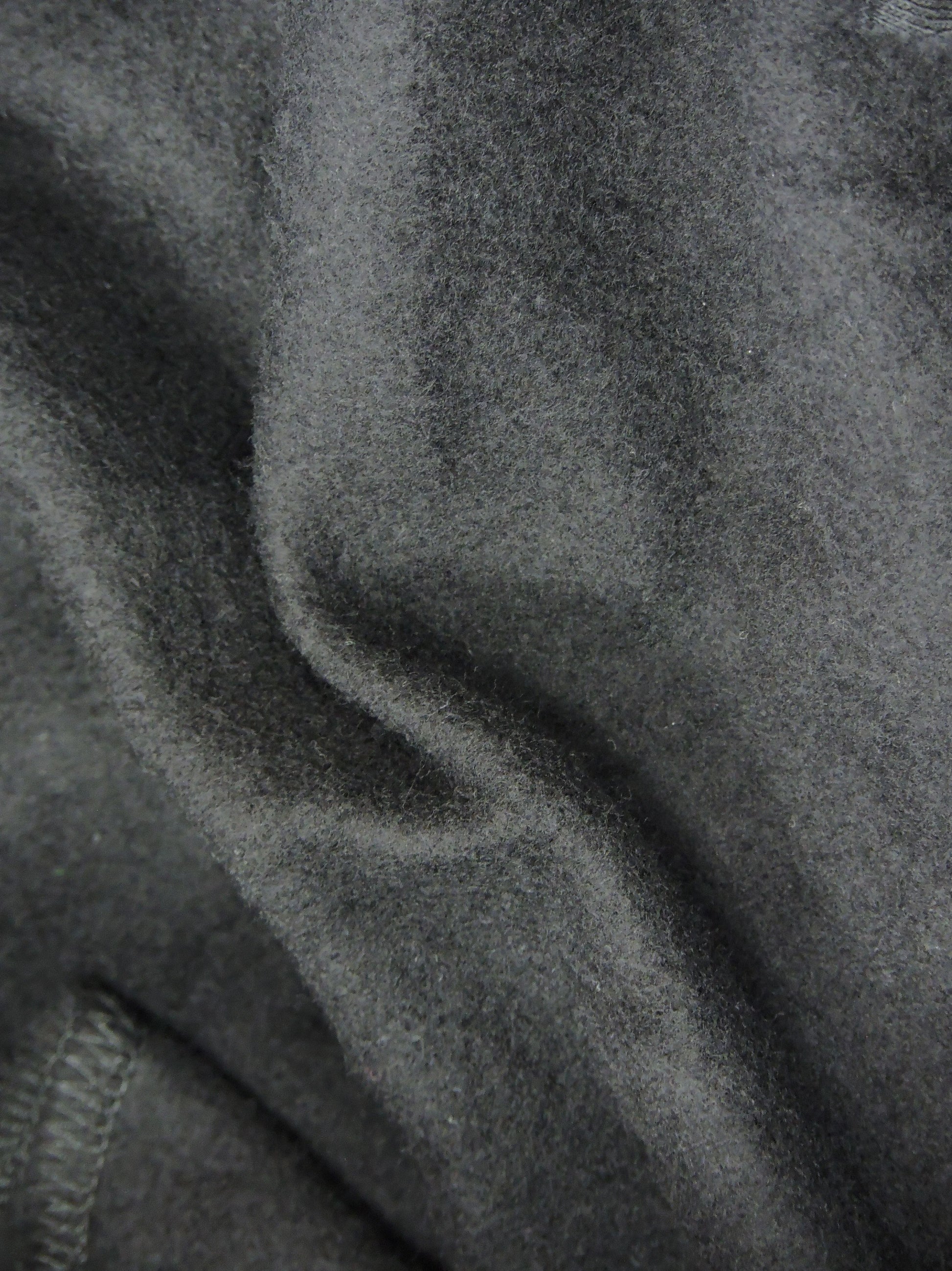 Detailed close up of high quality fleece material