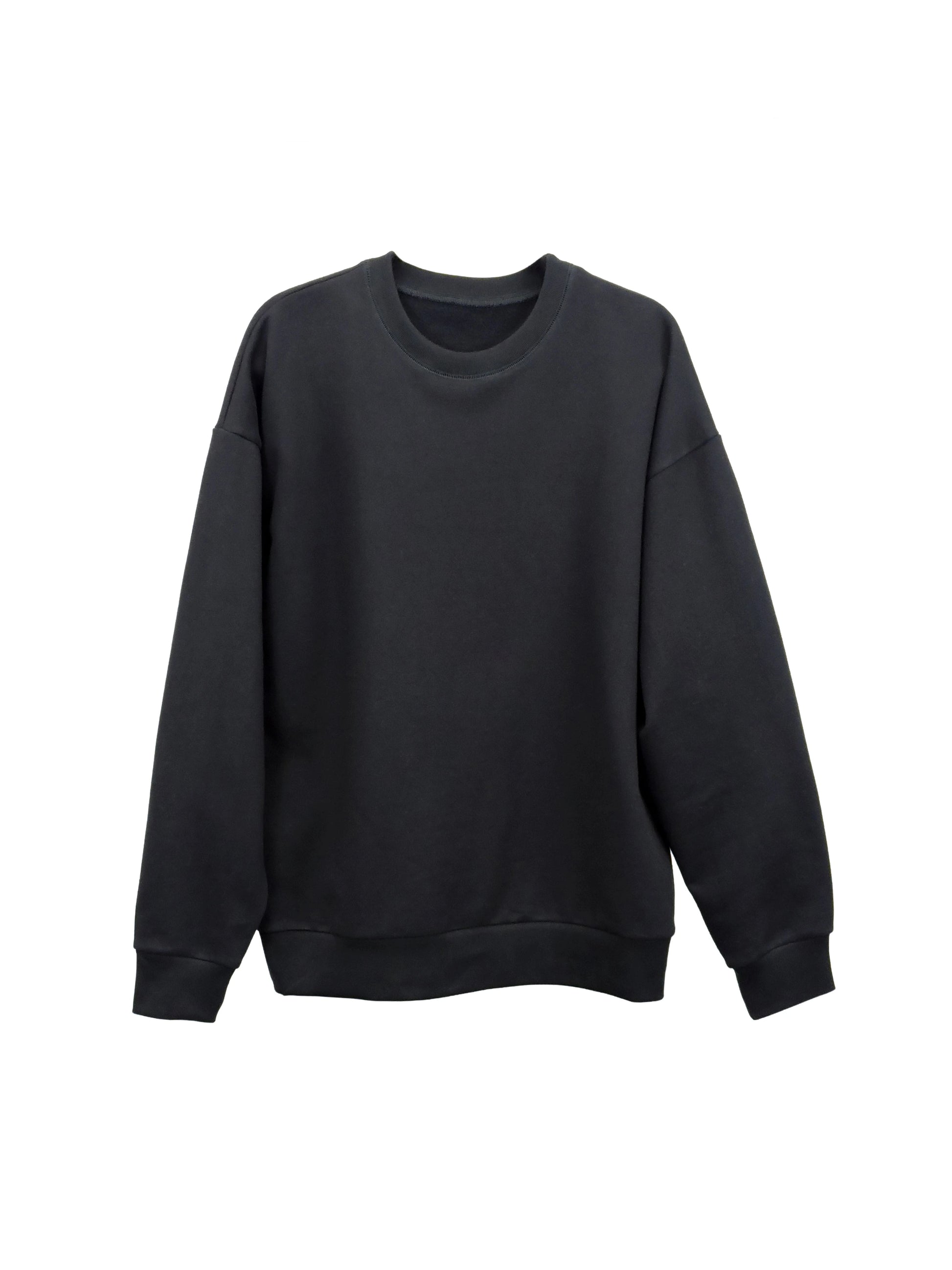 Park Crewneck Sweater - Black Fleece