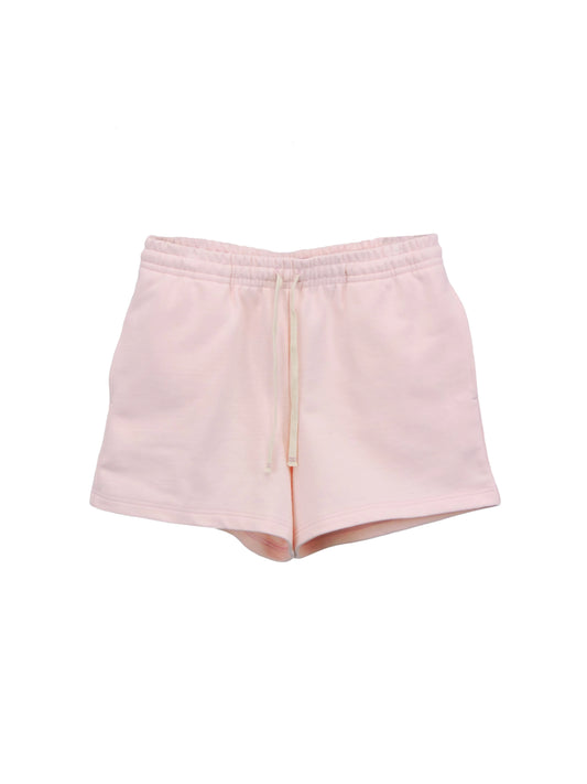 Park Mini Shorts - Pale Pink Fleece