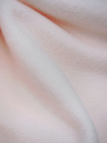 Close up of cotton fleece material