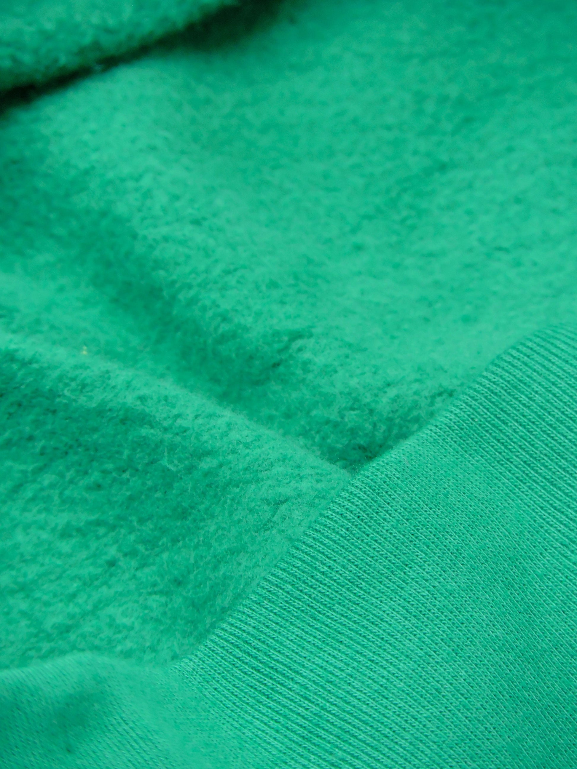 Park Crewneck Sweater - Emerald Green Fleece – Gabe Clothing