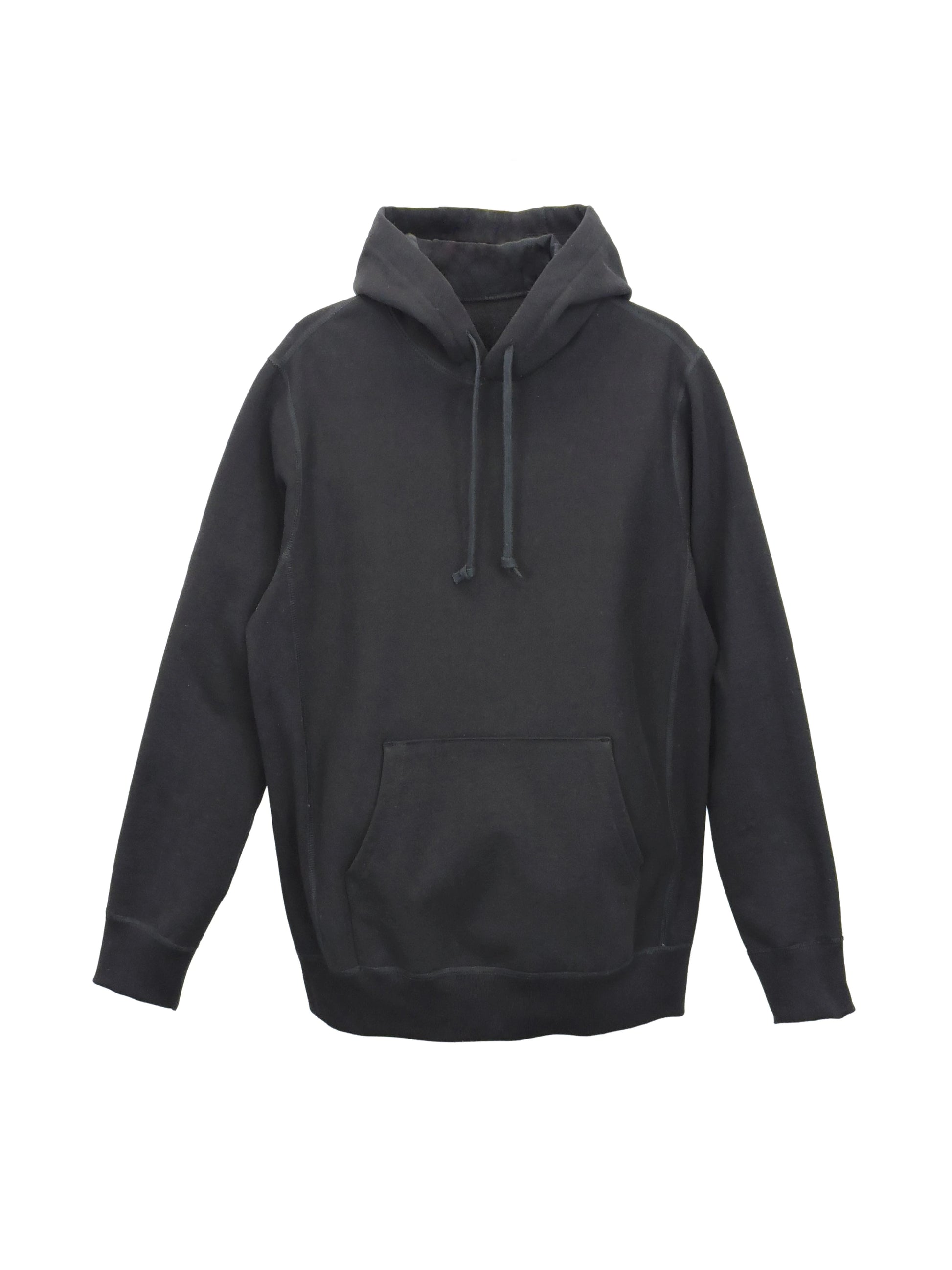 Flex Hoodie Black Heavy French Terry