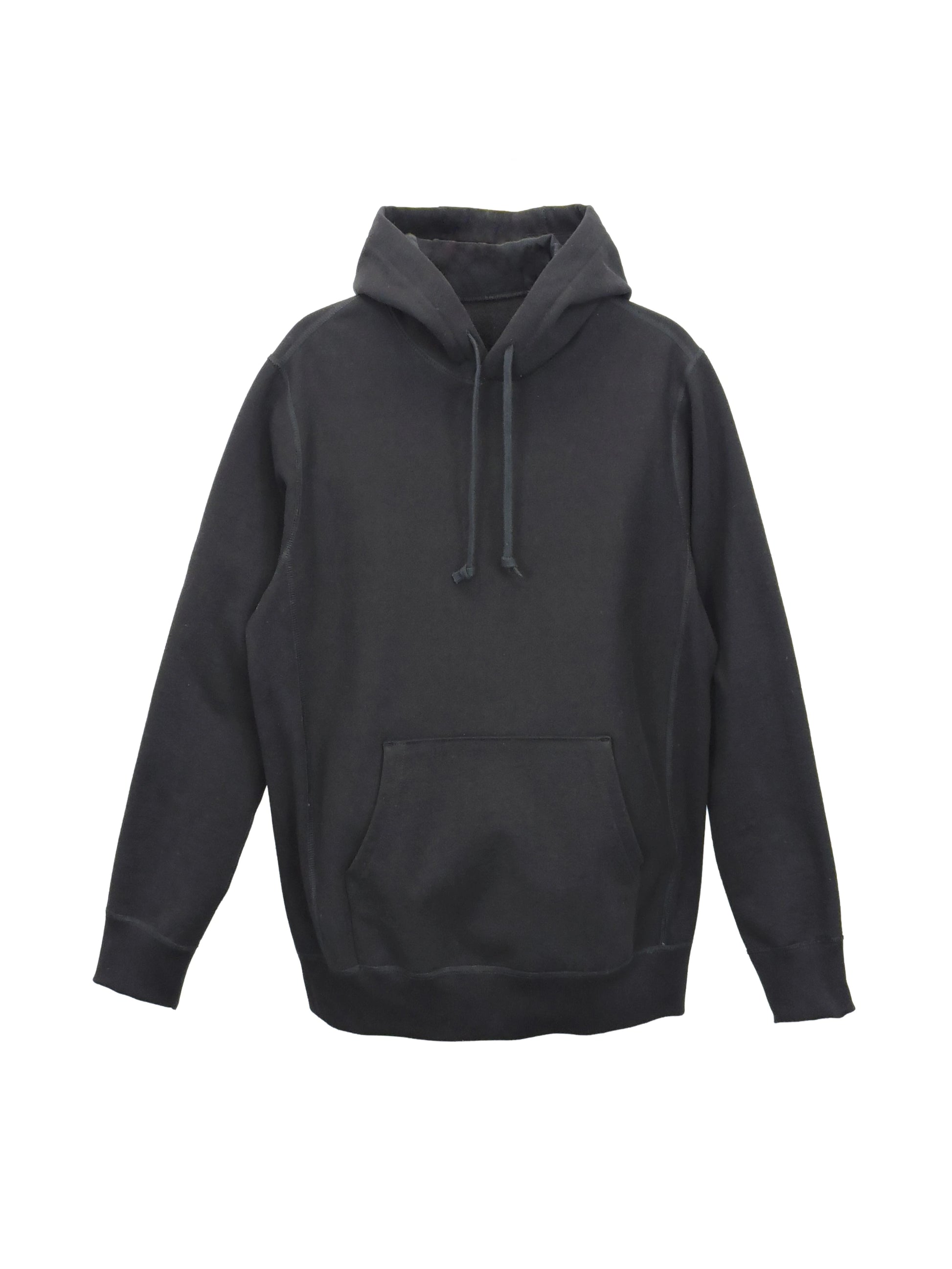 Black French Terry Hoodie | 500 GSM Organic Cotton | Made in