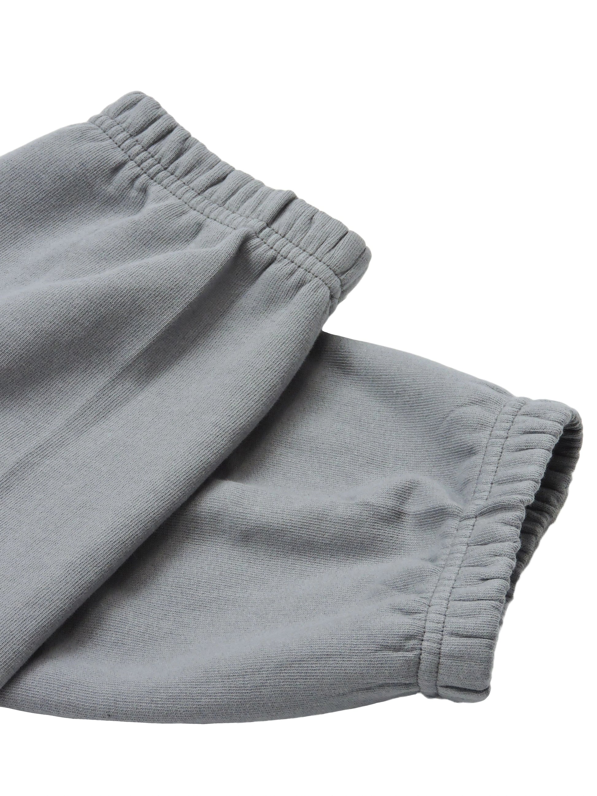 Pebble Grey French Terry Sweatpants Wholesale Customizable M