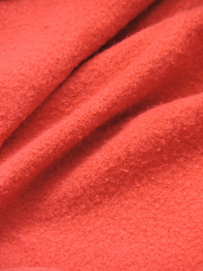 Soft, fleece interior of the crewneck sweater