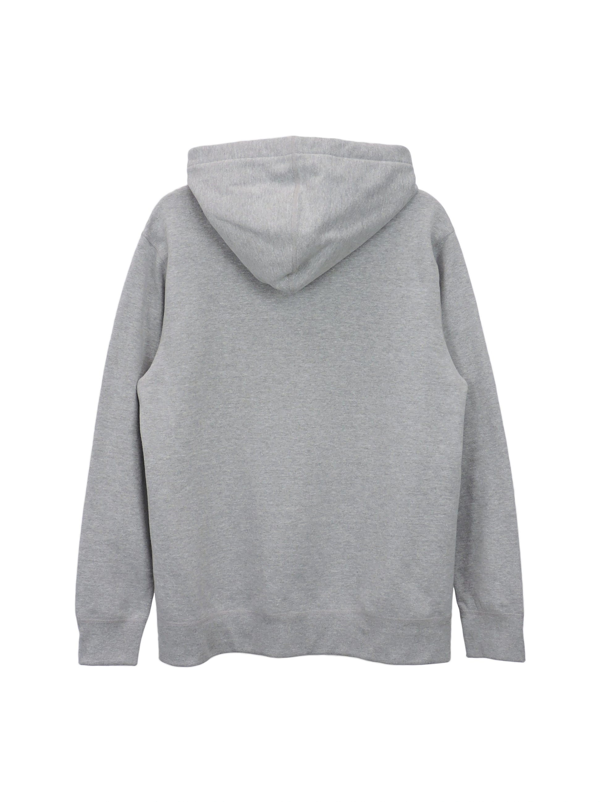 Gray top hoodie jacket