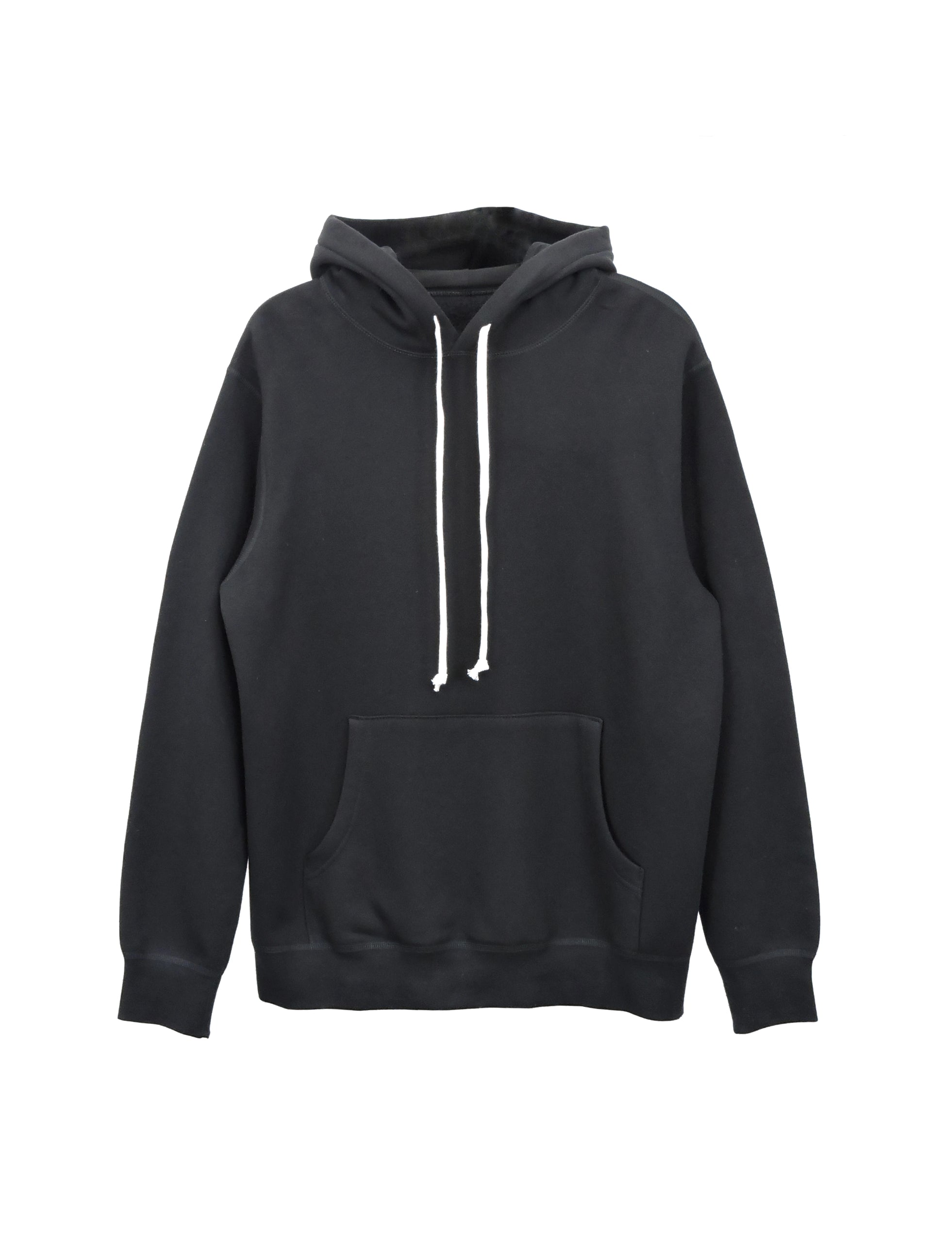 High quality plain black hoodie online