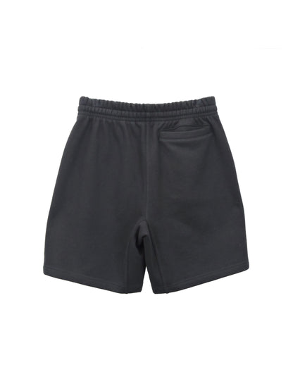 Back of street shorts showing one back pocket.