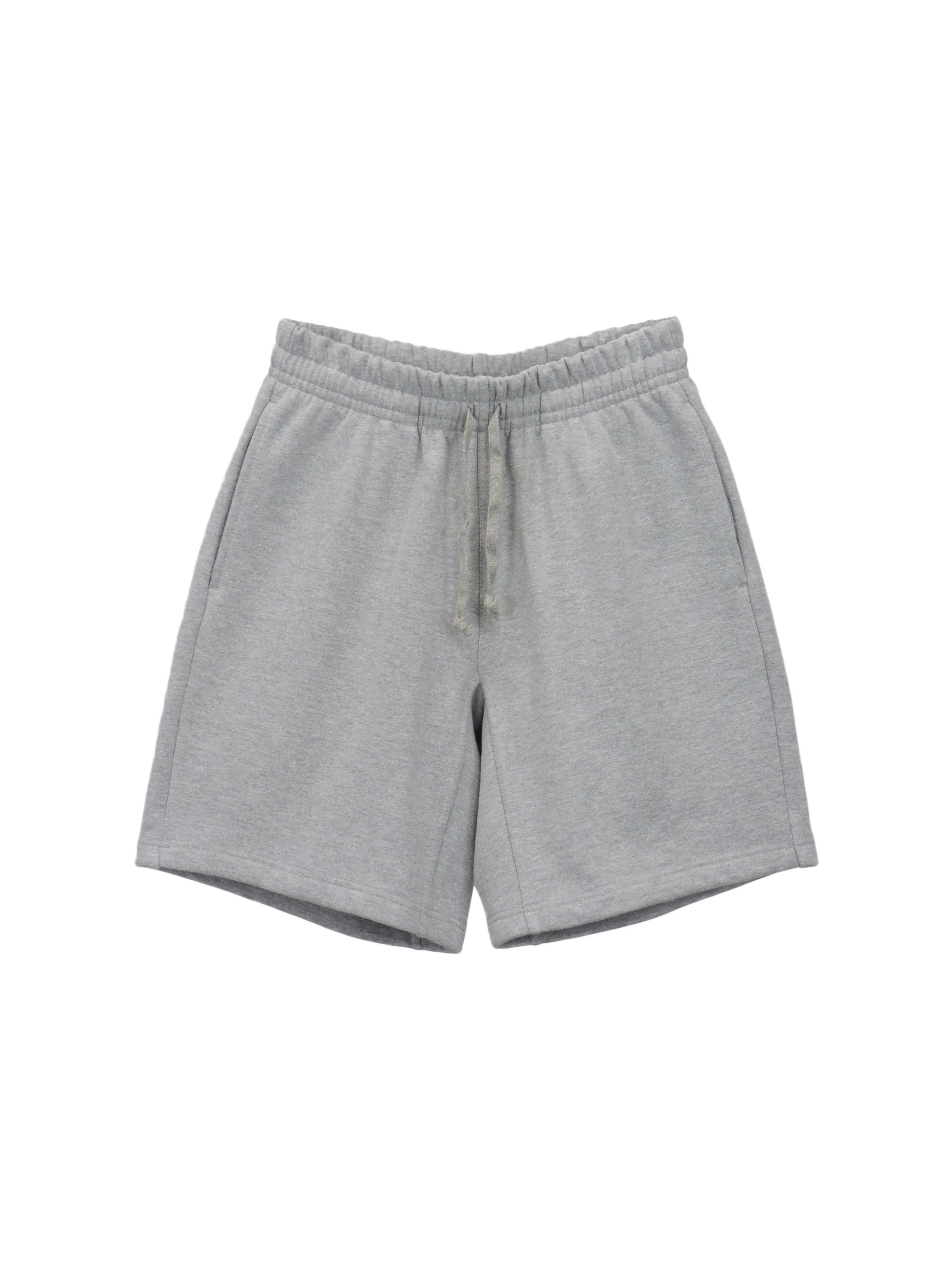 Fleece grey best sale shorts