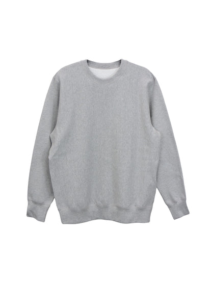 Heather Grey Crewneck with wide fit and heavy fabric