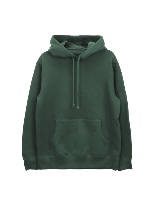 Forest Green Hoodie with Drawstrings and Kangaroo Pouch