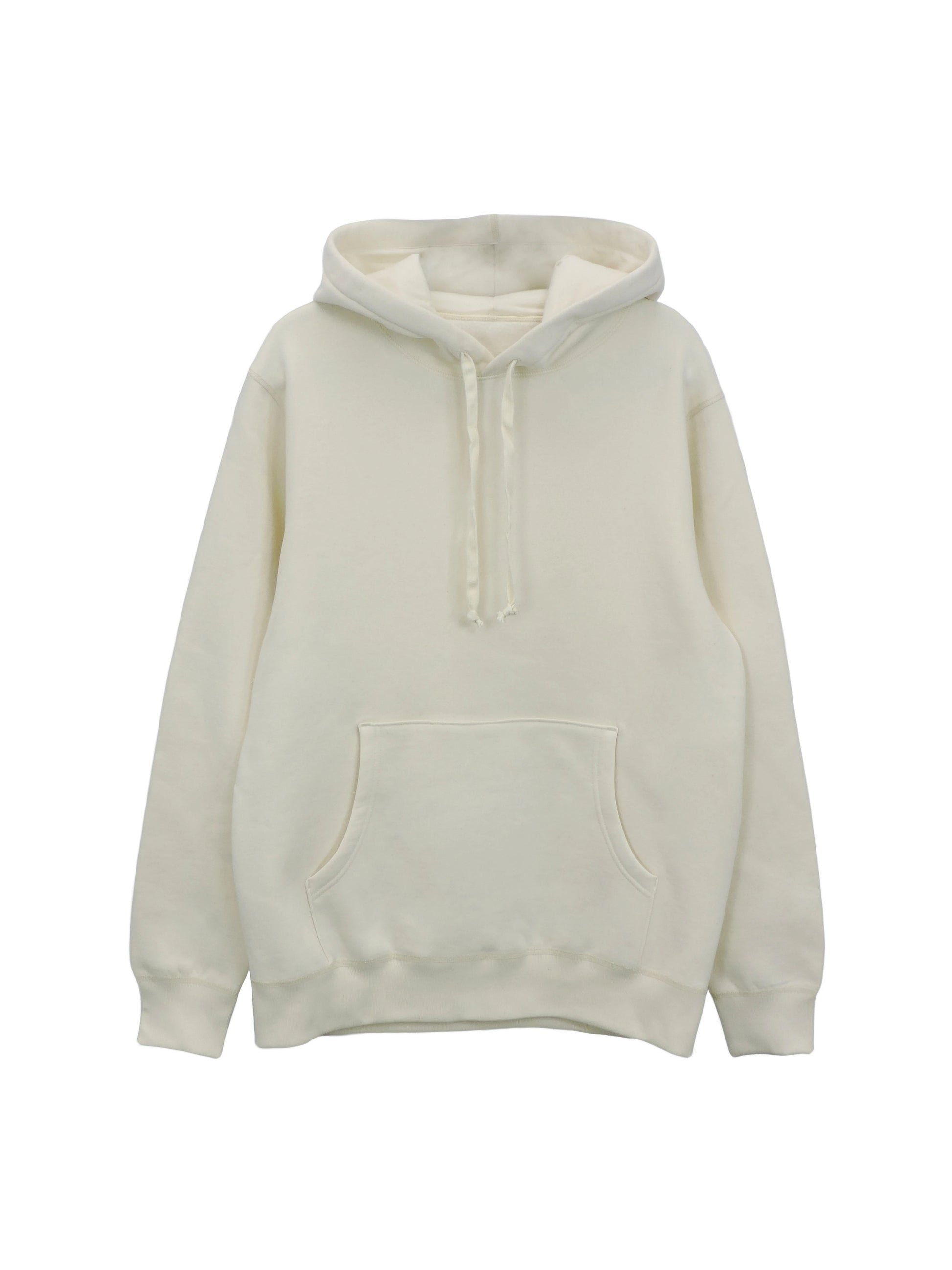 Cotton Fleece Blank Hoodie Natural Coloured. Gabe Clothing