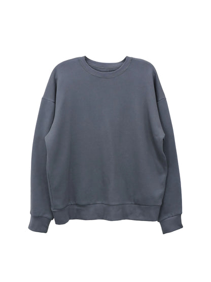 French Terry Crewneck in Grey