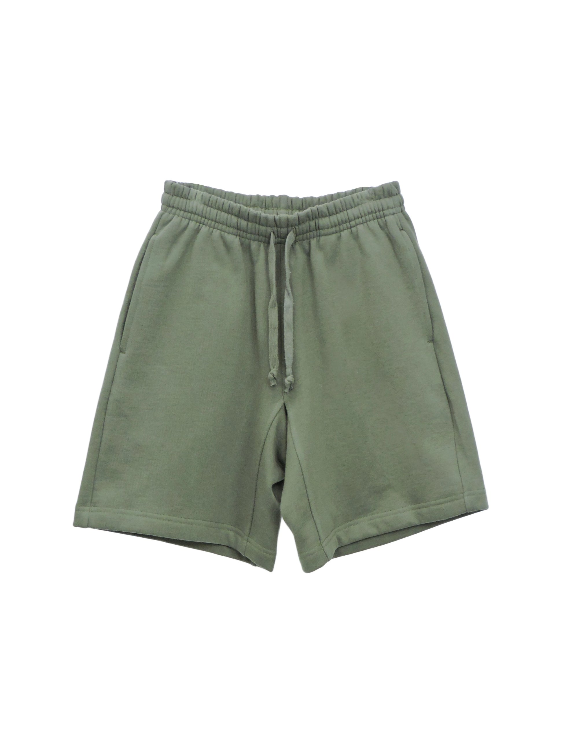 Street Shorts - Olive Green Heavy Fleece