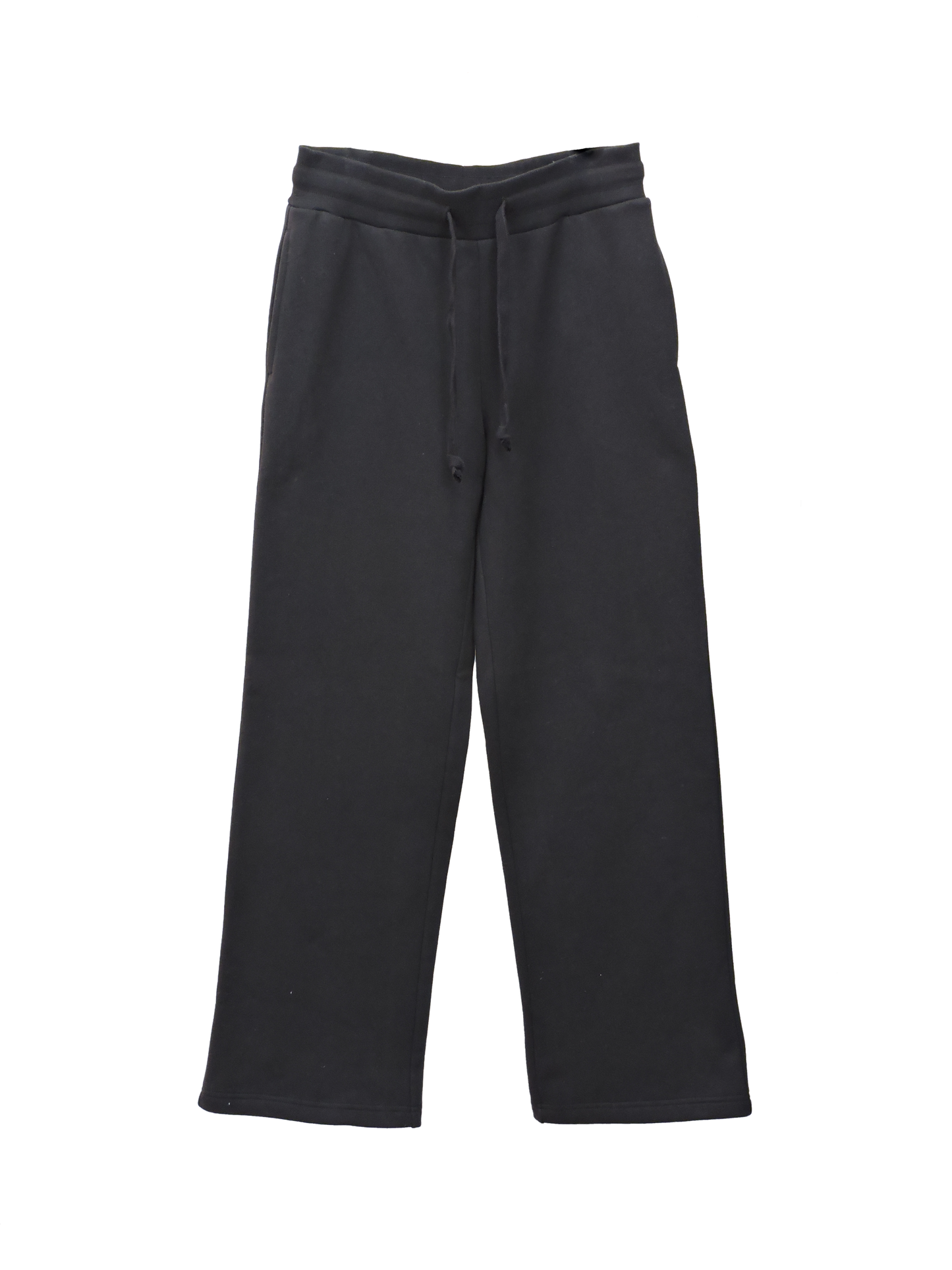 Straight Leg Sweatpants - Black Fleece – Gabe Clothing