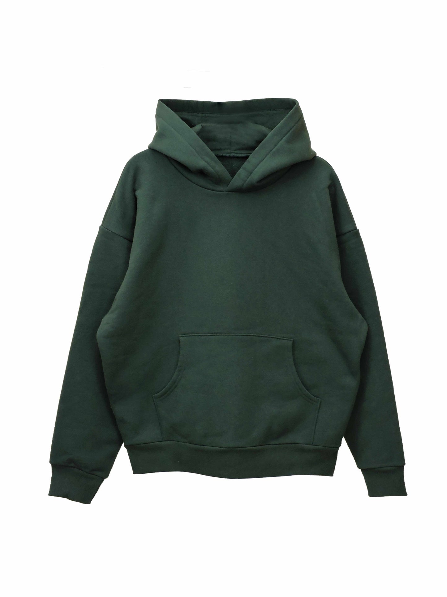 Park Hoodie - Forest Green Heavy Fleece