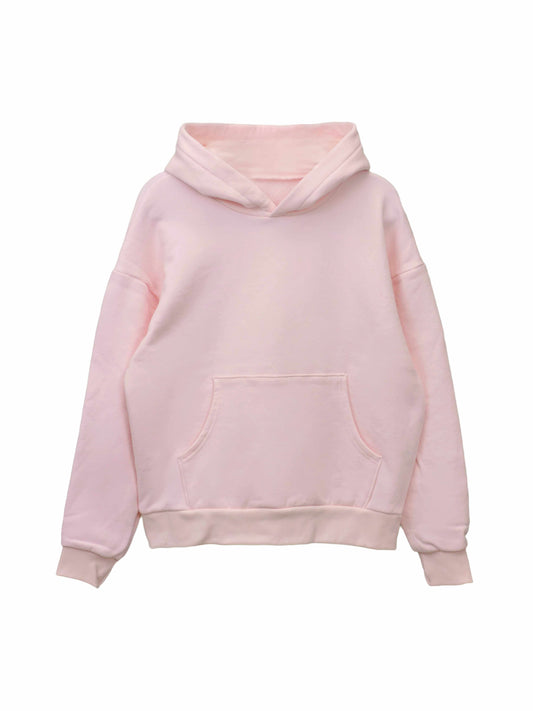 Park Hoodie - Pale Pink Fleece
