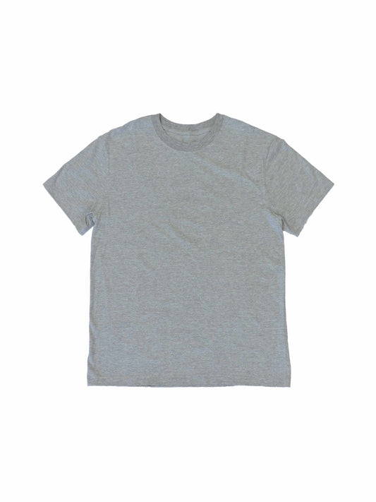 Boxy T-shirt - Heather Grey Midweight Cotton