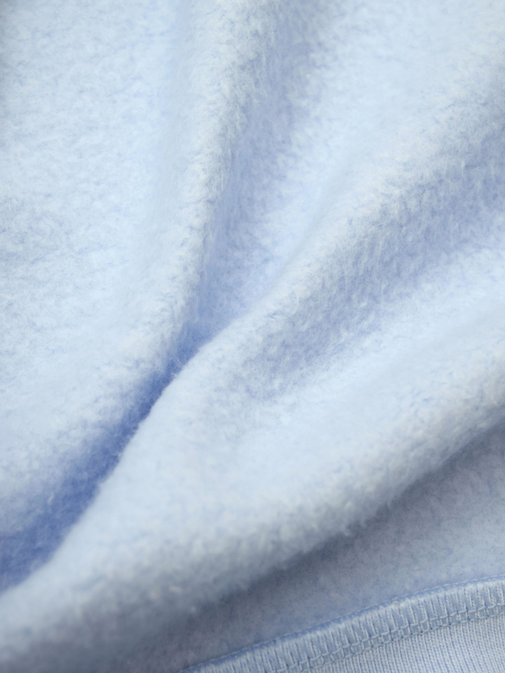 Park Crewneck Sweater - Airy Blue Cotton Fleece – Gabe Clothing