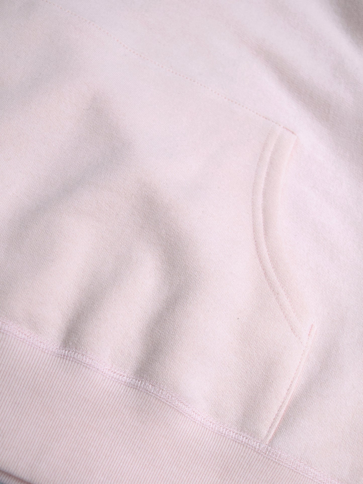 Close up of Kangaroo Pouch, Highlighting Premium Cotton Material