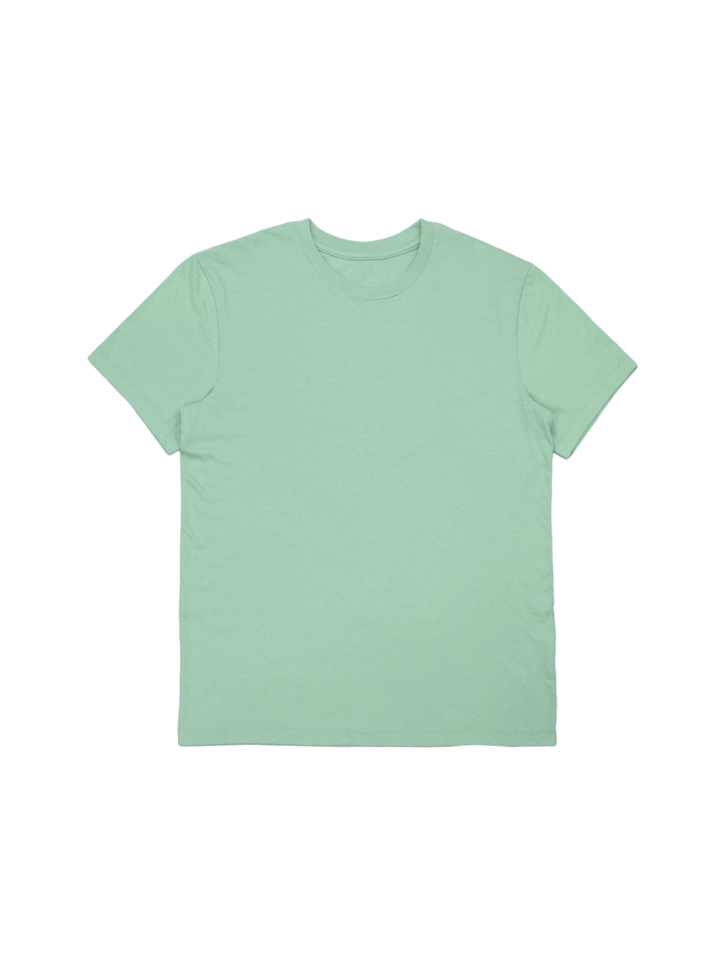 Plain t shirt mint green sales