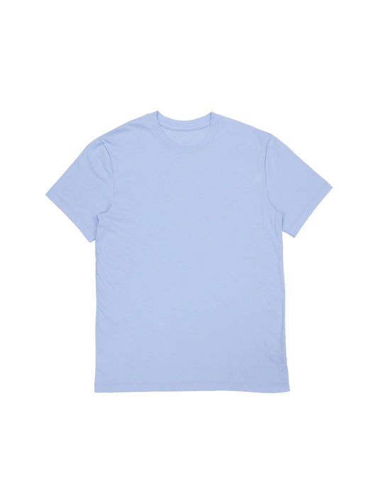 Airy Blue T-Shirt in Trendy Boxy Fit