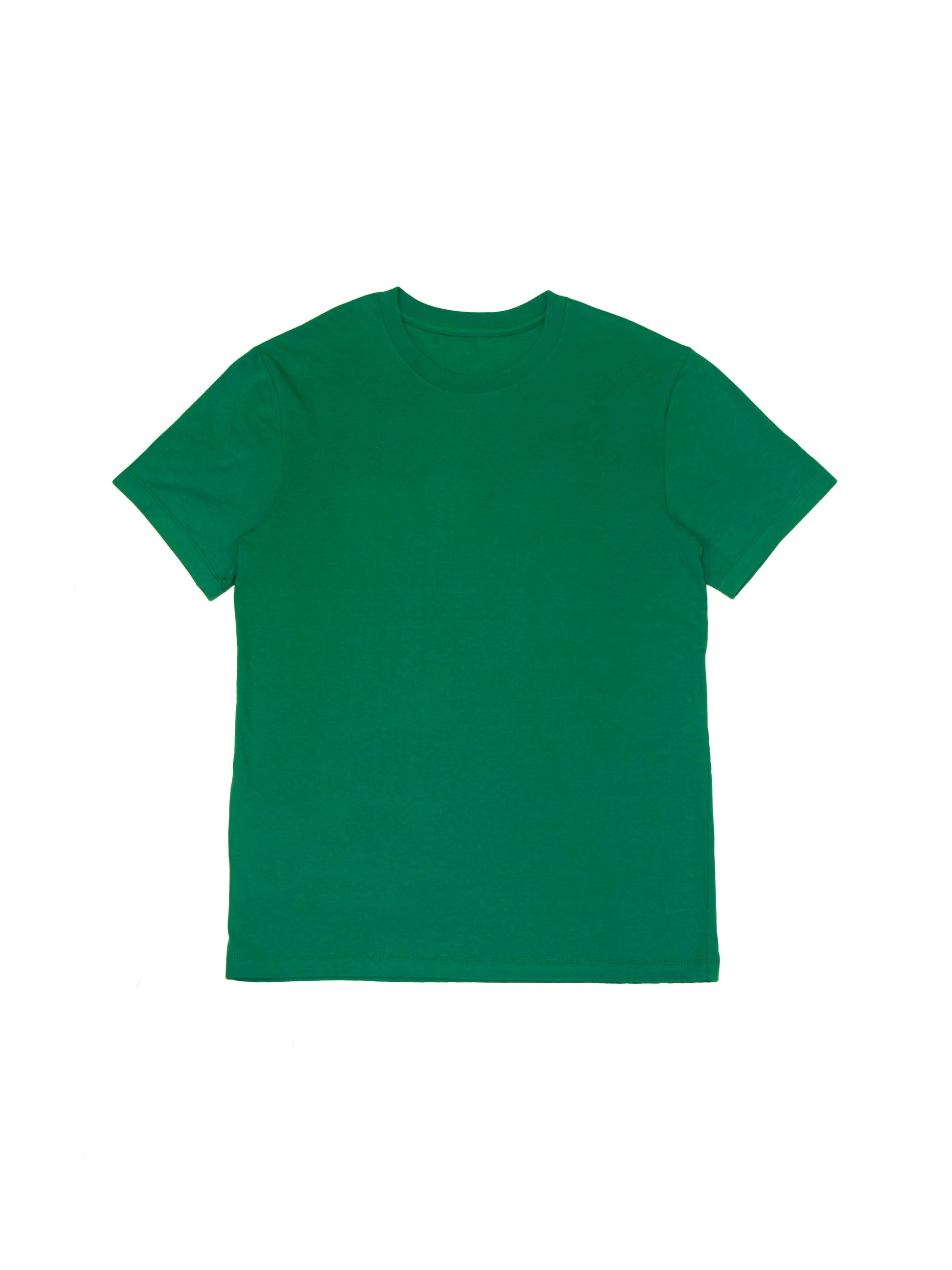 Emerald Green T-Shirt in Trendy Boxy Fit