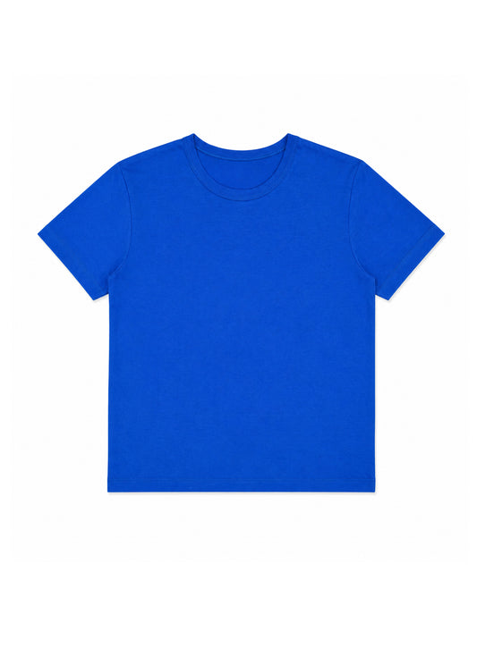 The Essential Baby Tee - true blue