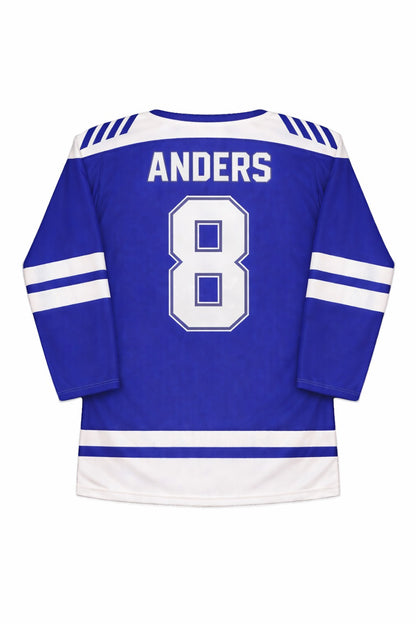 SUBLIMATED HOCKEY JERSEY - Pro neck w/ lace